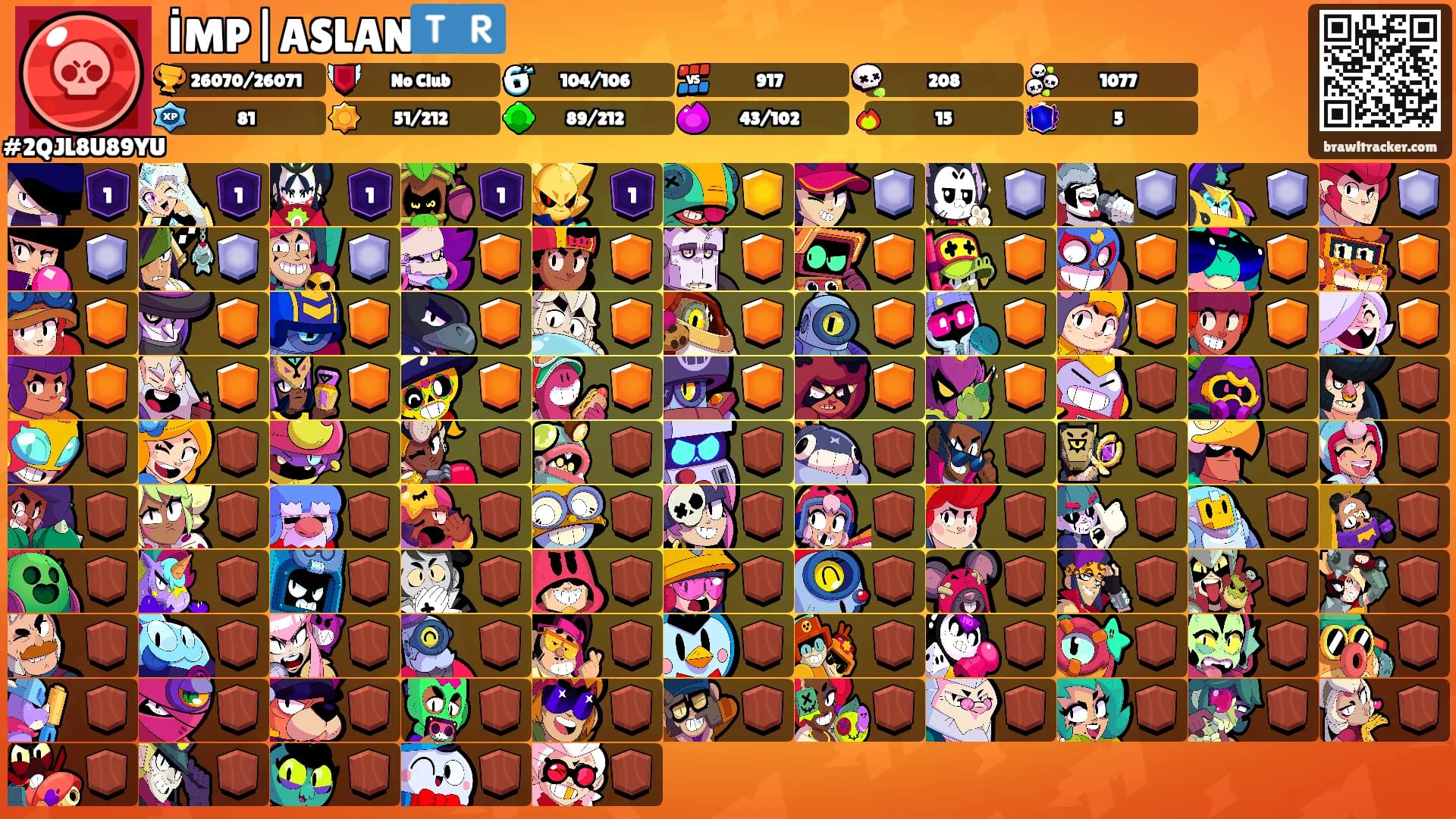 İMP|ASLAN🇹🇷's Ranks