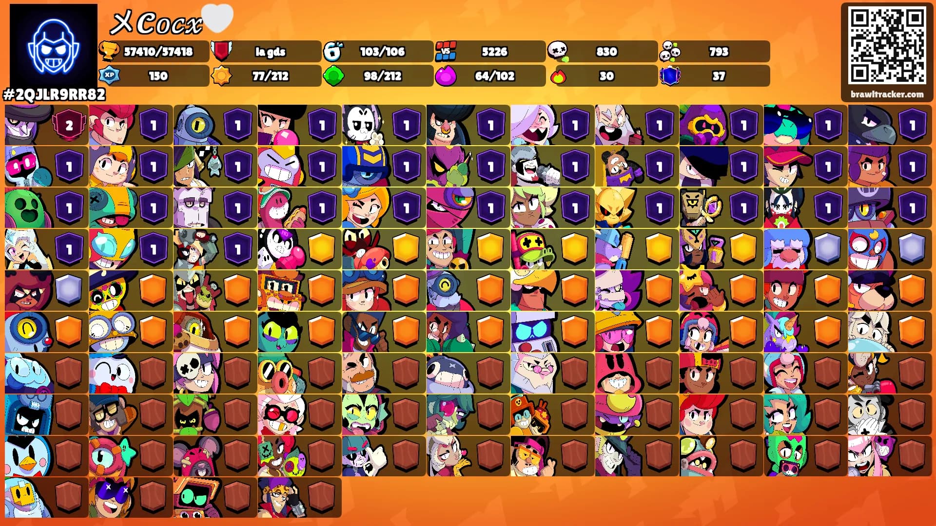 メ𝓒𝑜𝒸𝓍🤍's Ranks
