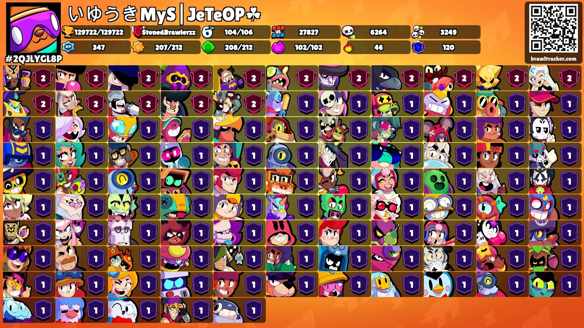 いゆうきMyS|JeTeOP☘'s Ranks