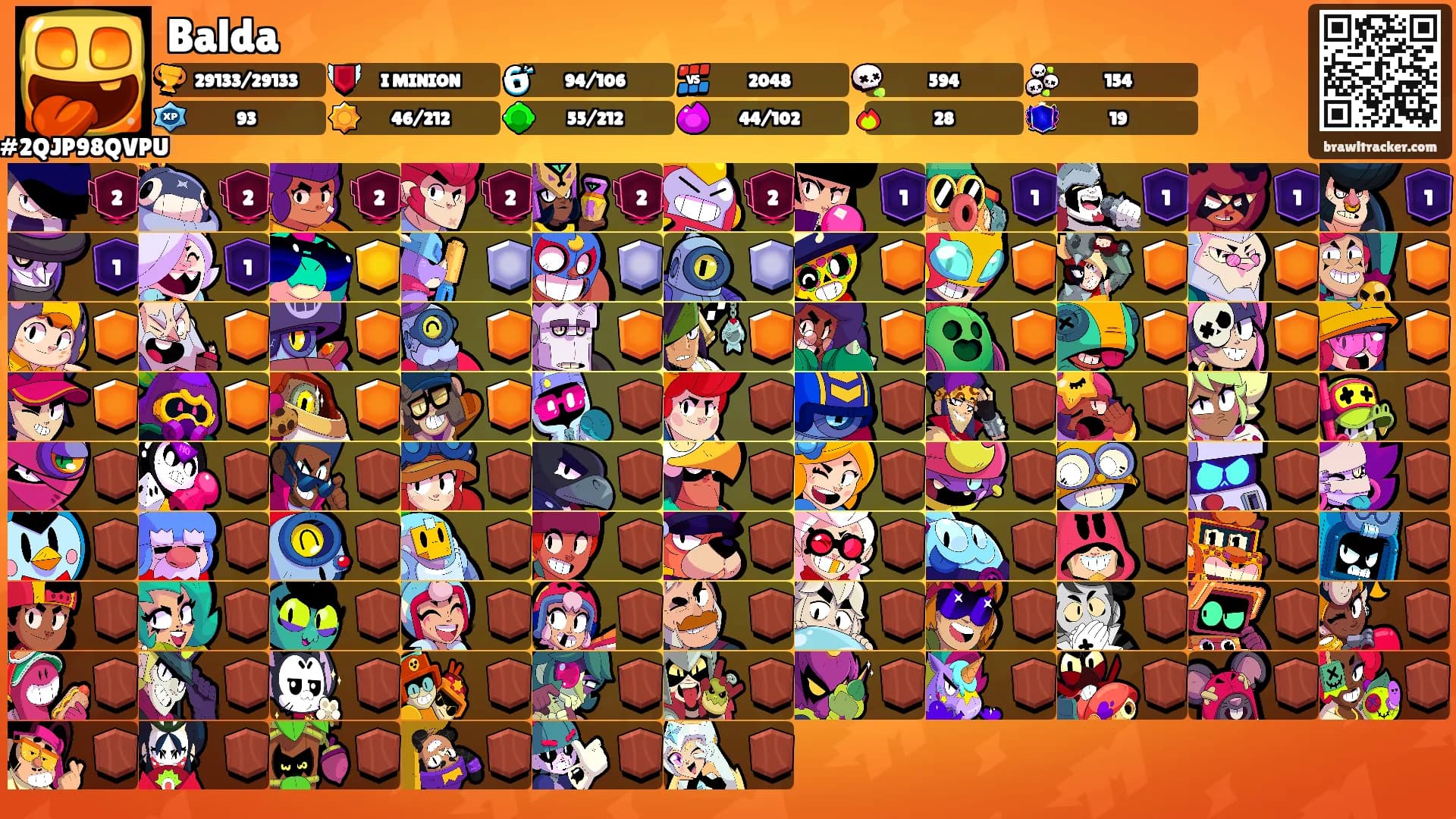 Balda's Ranks