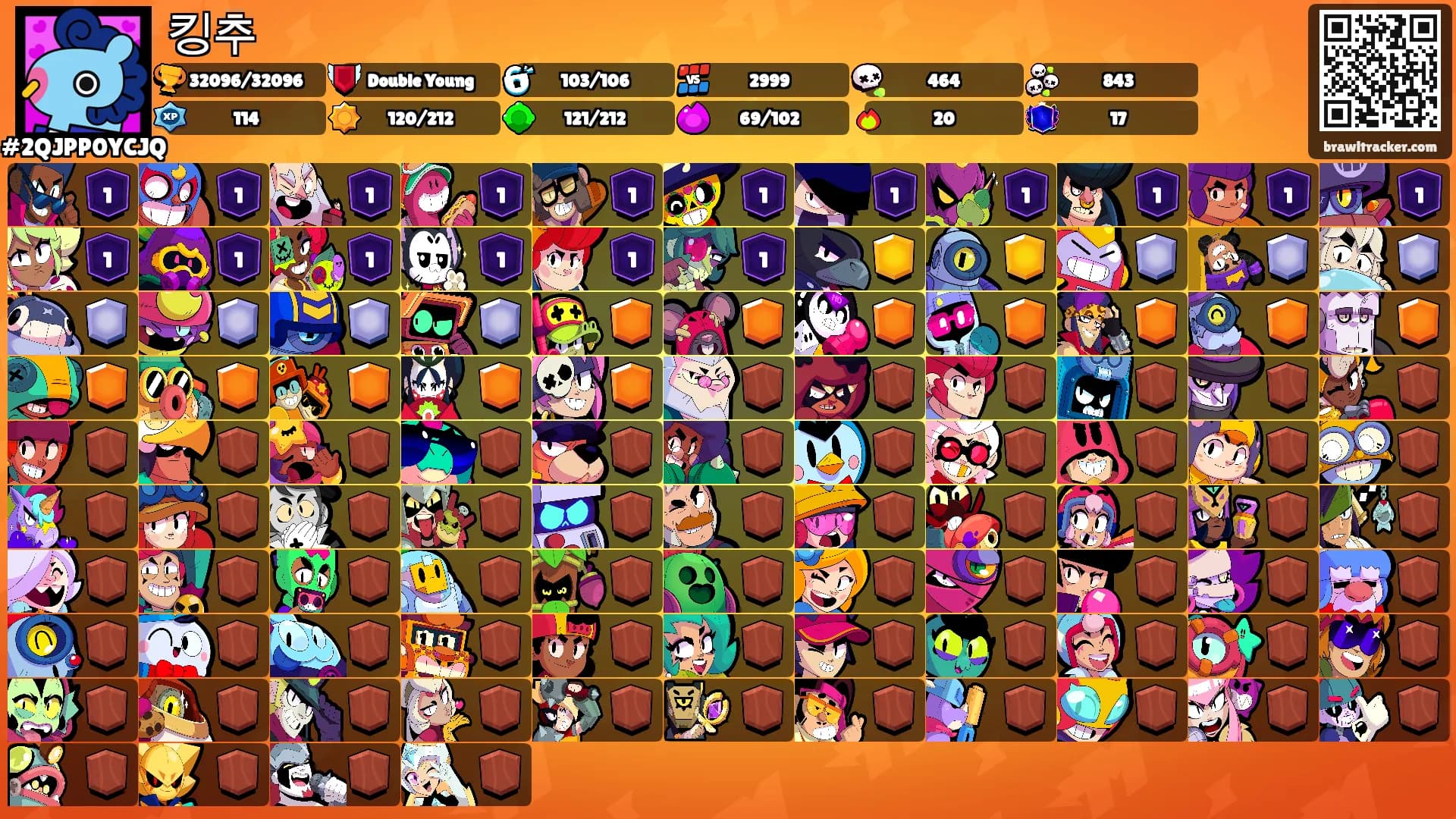 킹추's Ranks