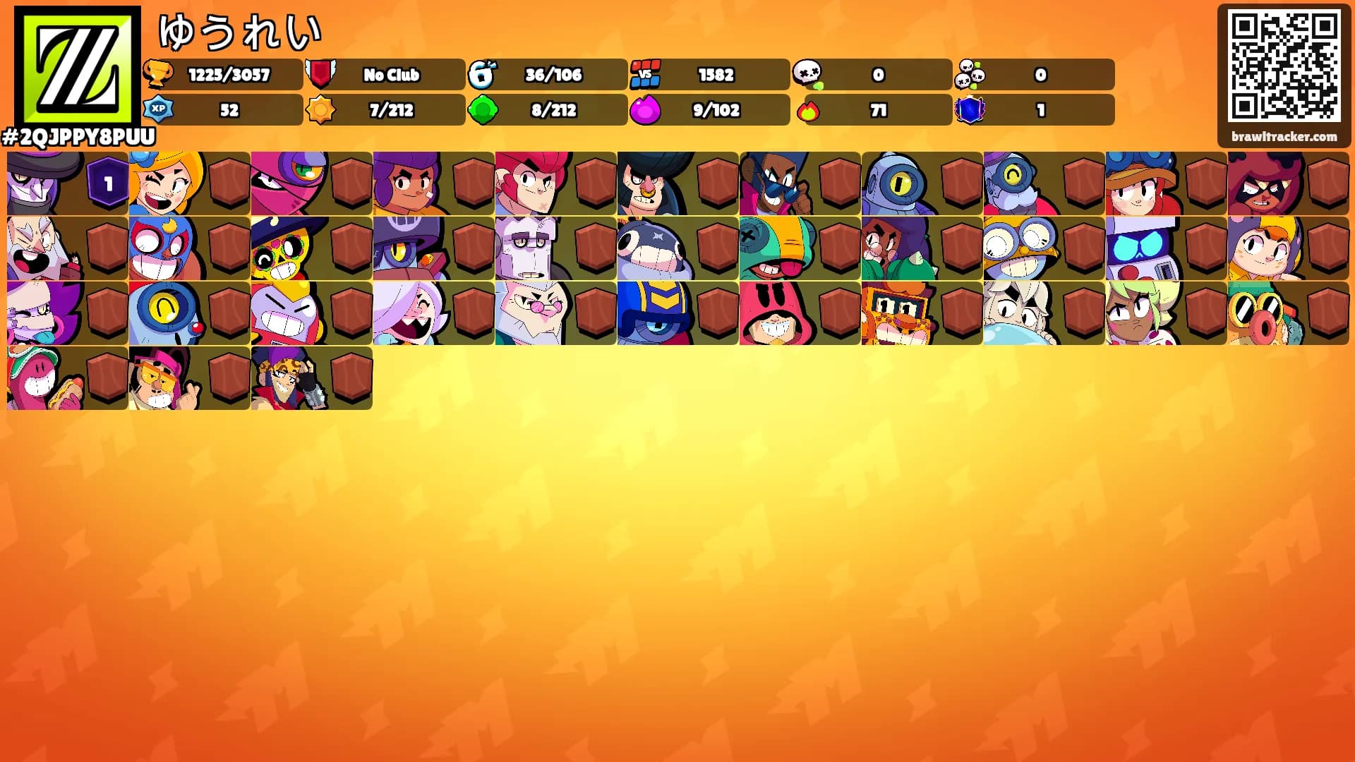 ゆうれい's Ranks