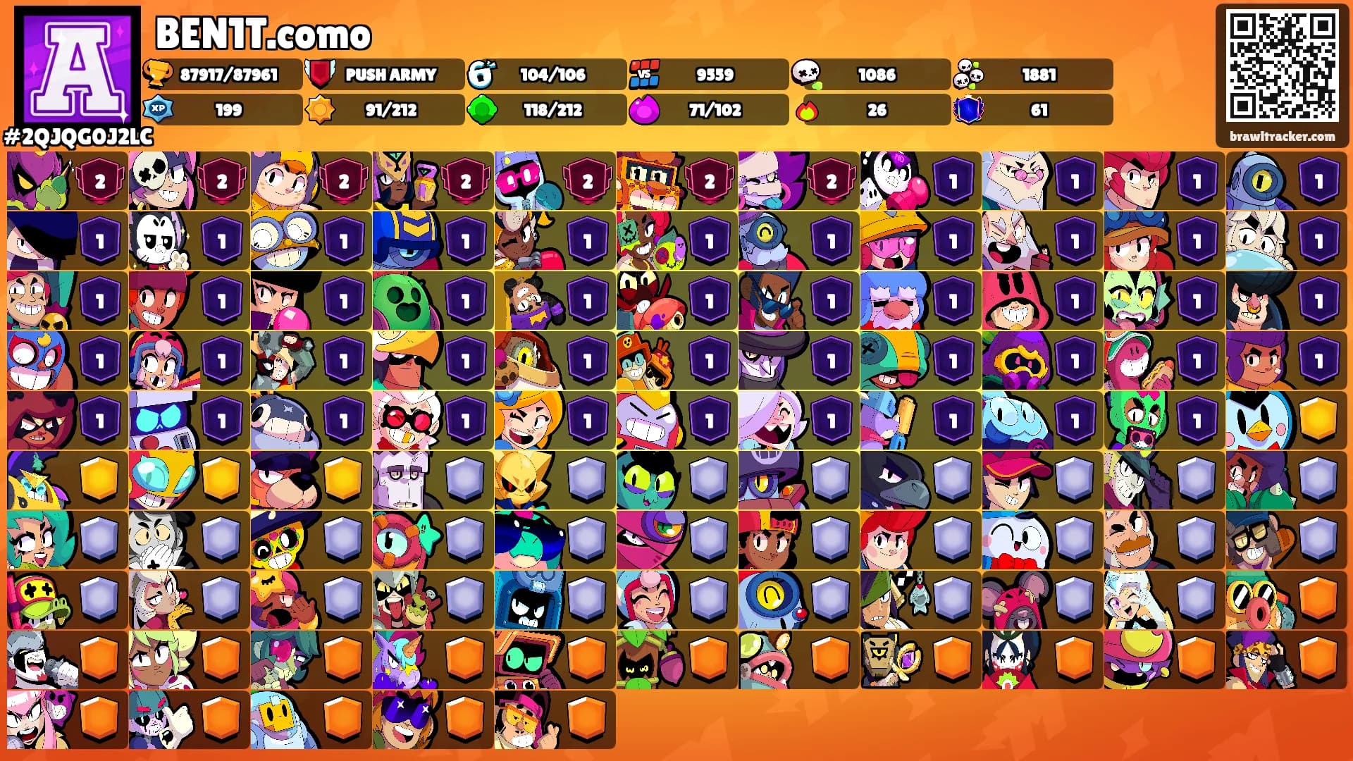BEN1T.como's Ranks