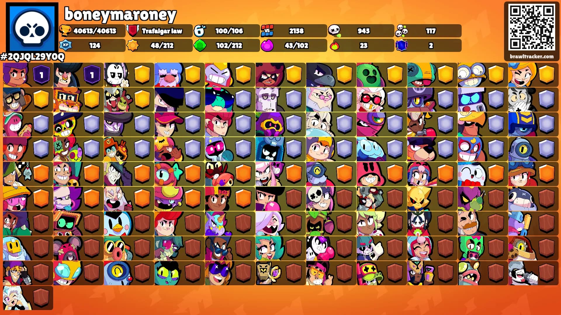 boneymaroney's Ranks
