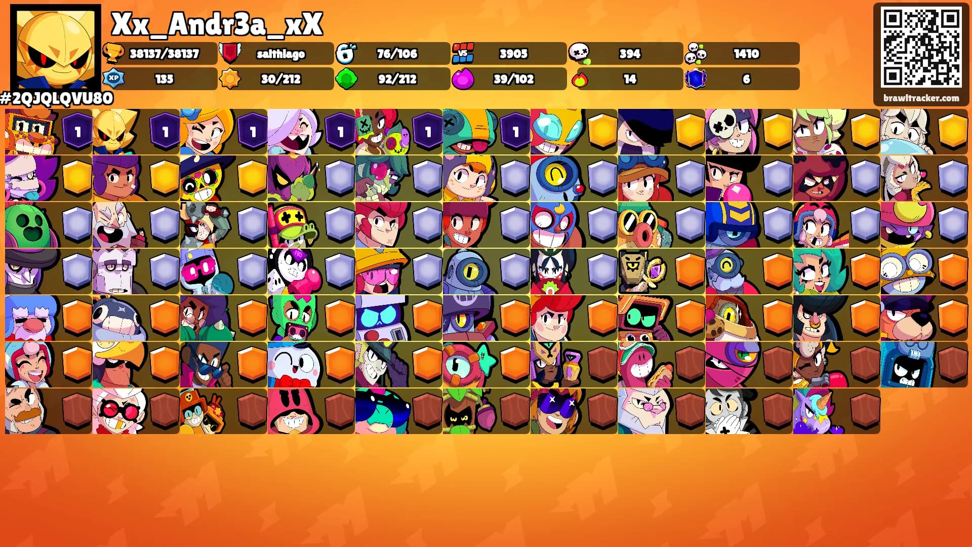 Xx_Andr3a_xX's Ranks