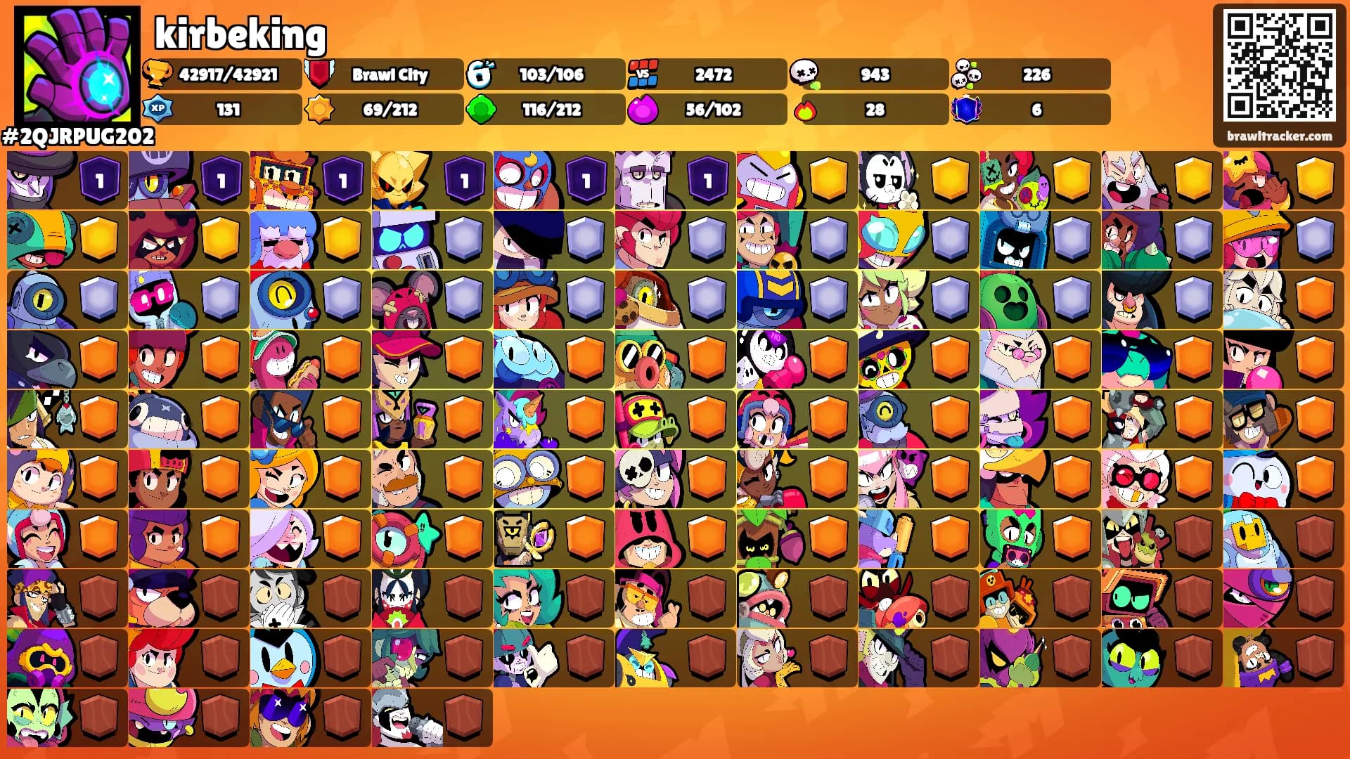 kirbeking's Ranks