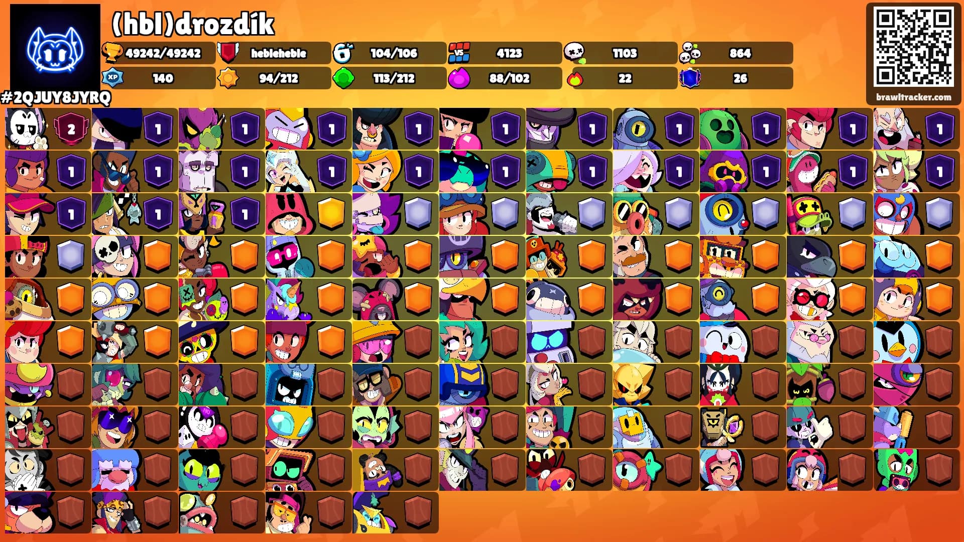 (hbl)drozdík's Ranks