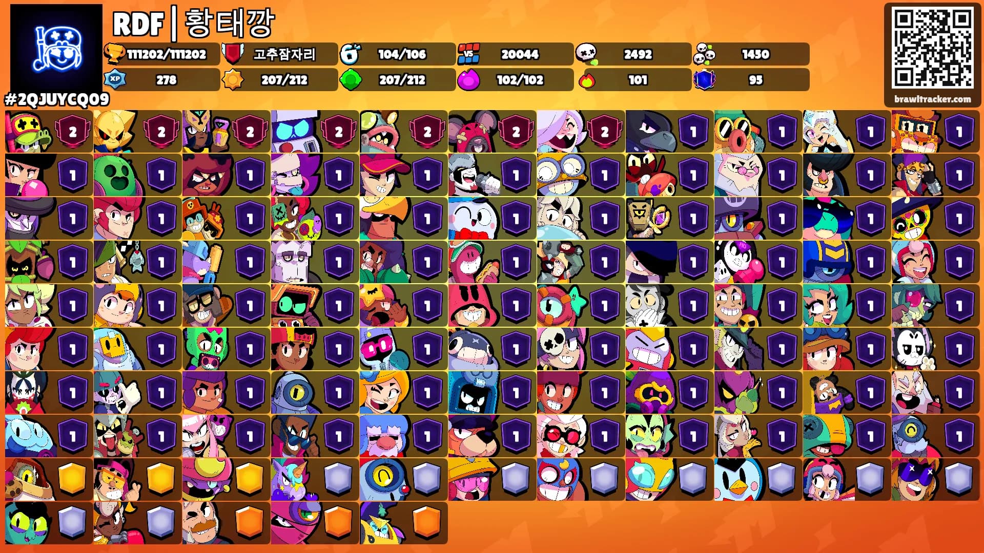 RDF|황태깡's Ranks