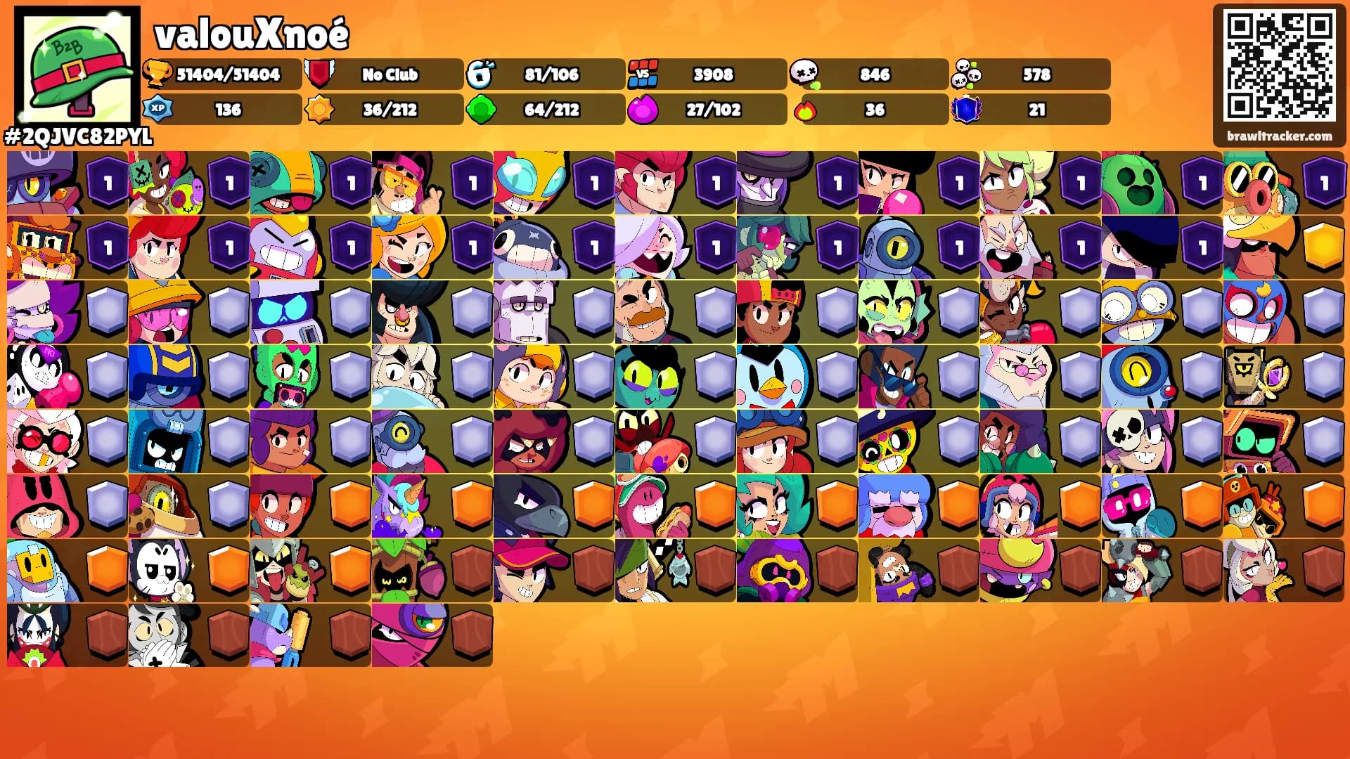 valouXnoé's Ranks