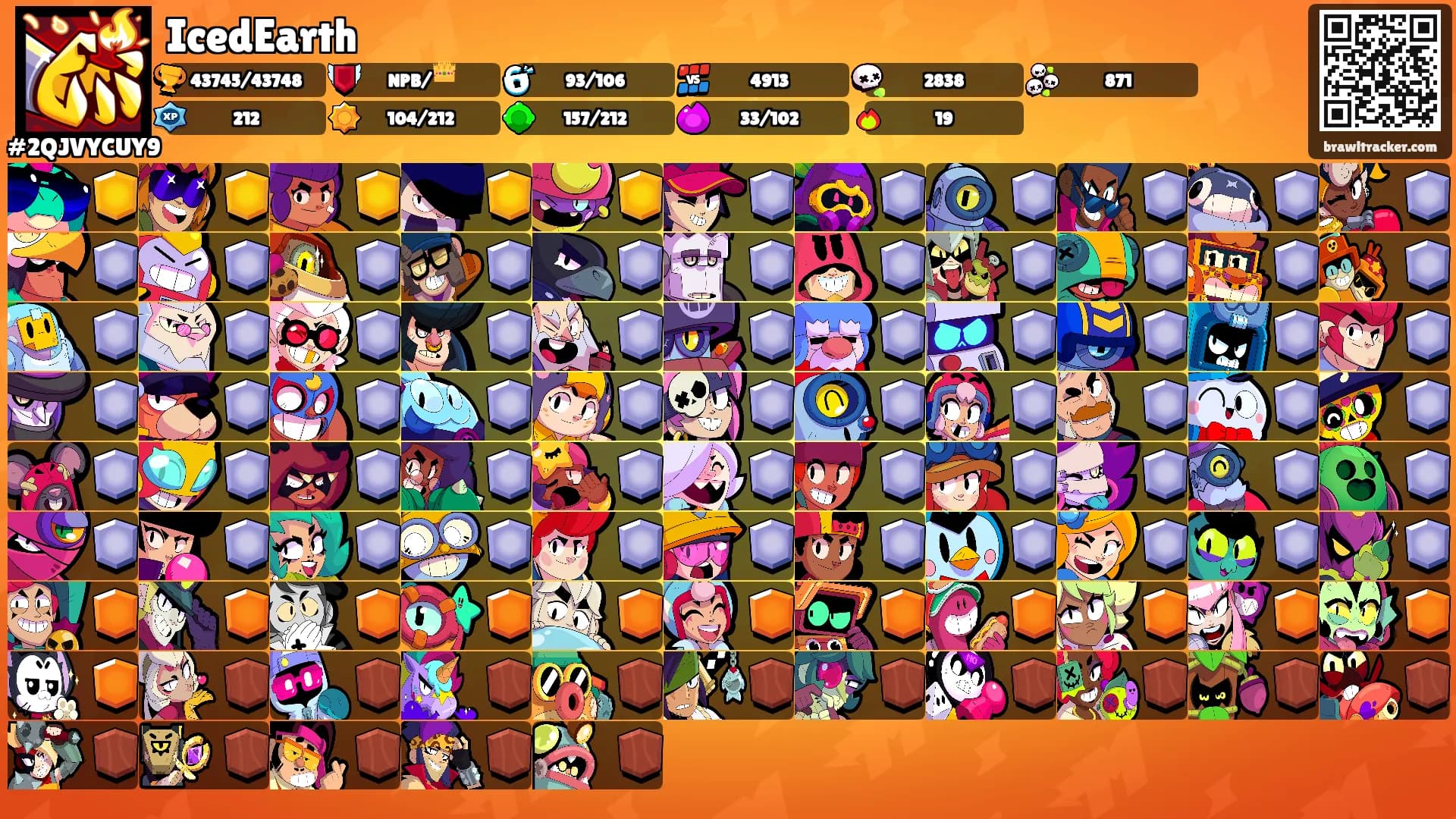 IcedEarth's Ranks
