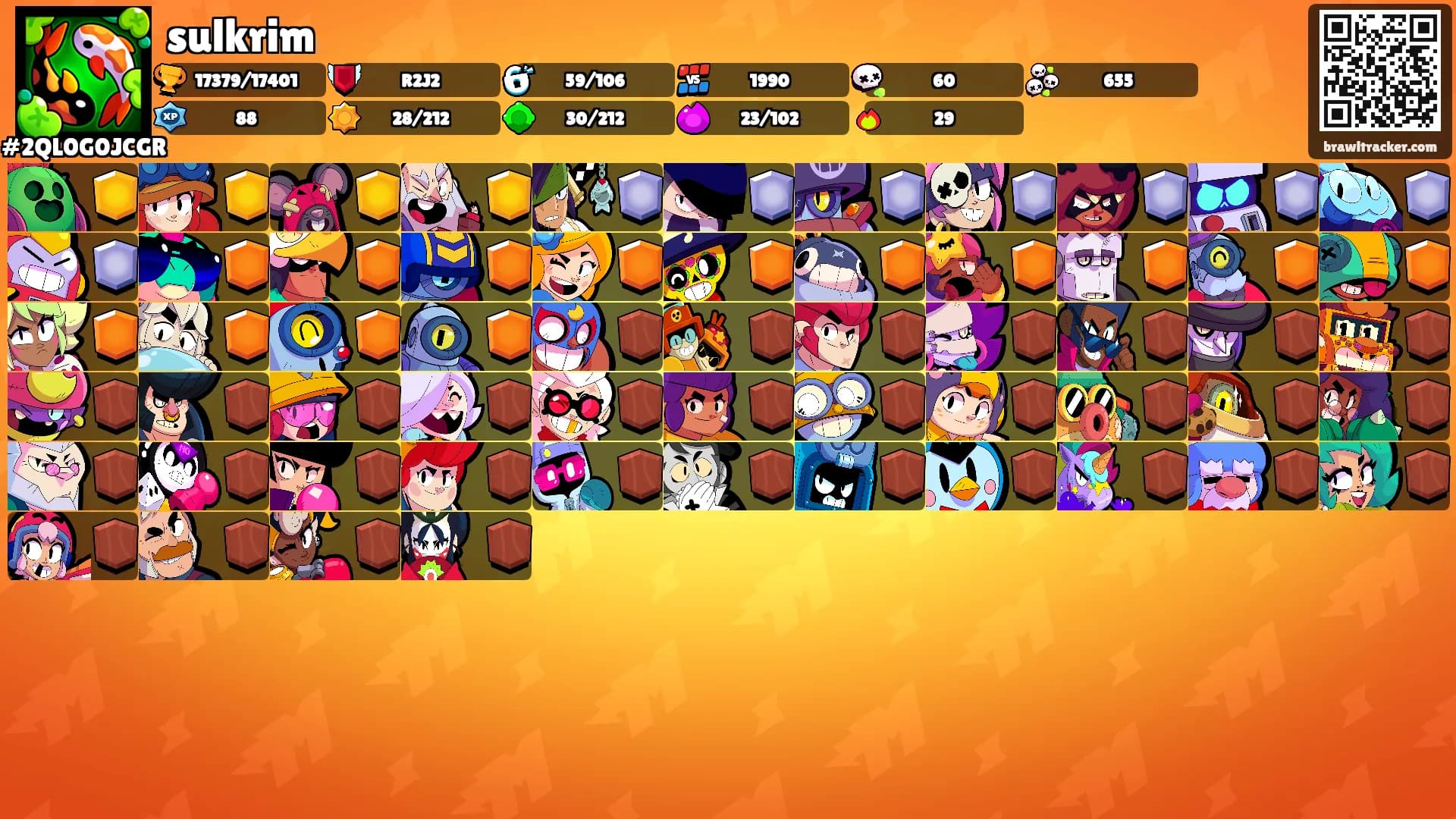 sulkrim's Ranks