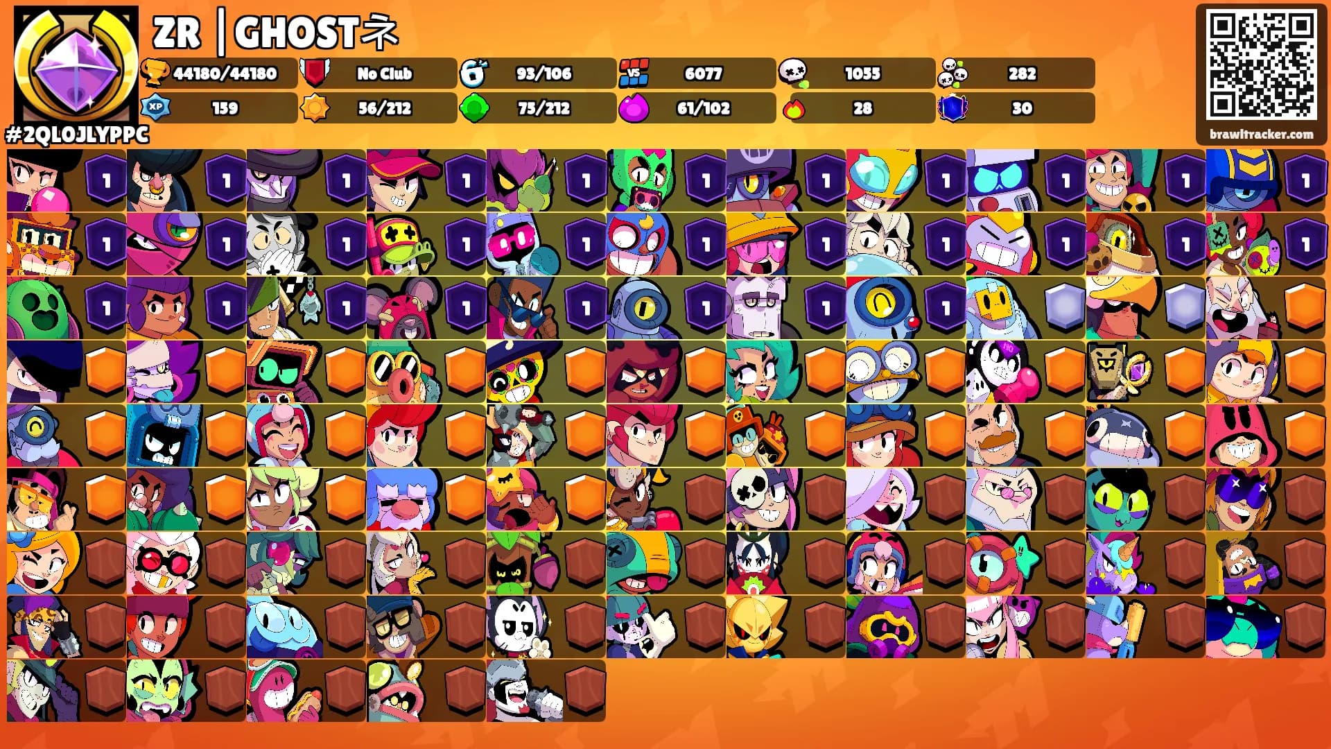 ZR |GHOSTネ's Ranks