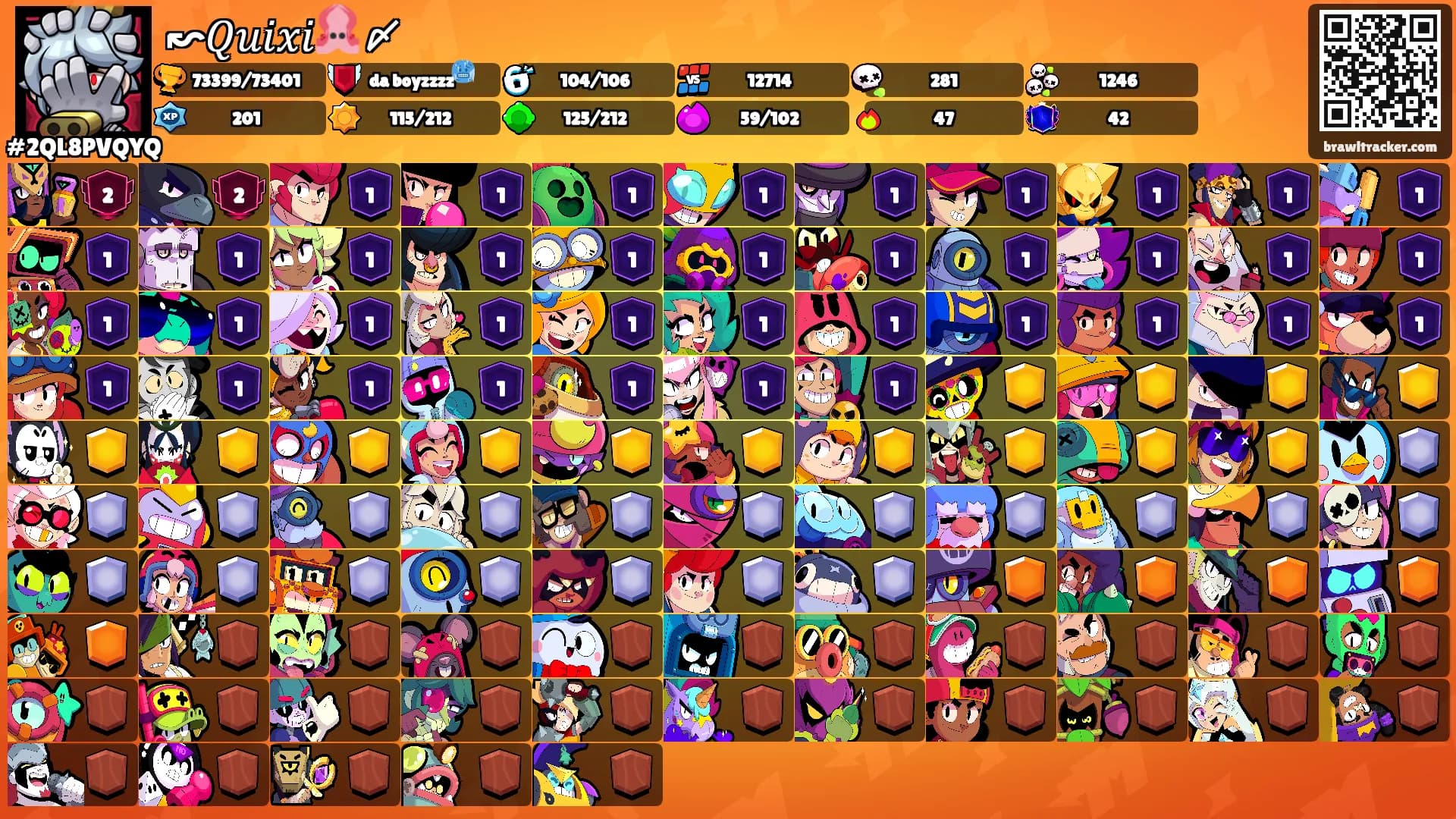 ↜𝑄𝑢𝑖𝑥𝑖🦑〆's Ranks