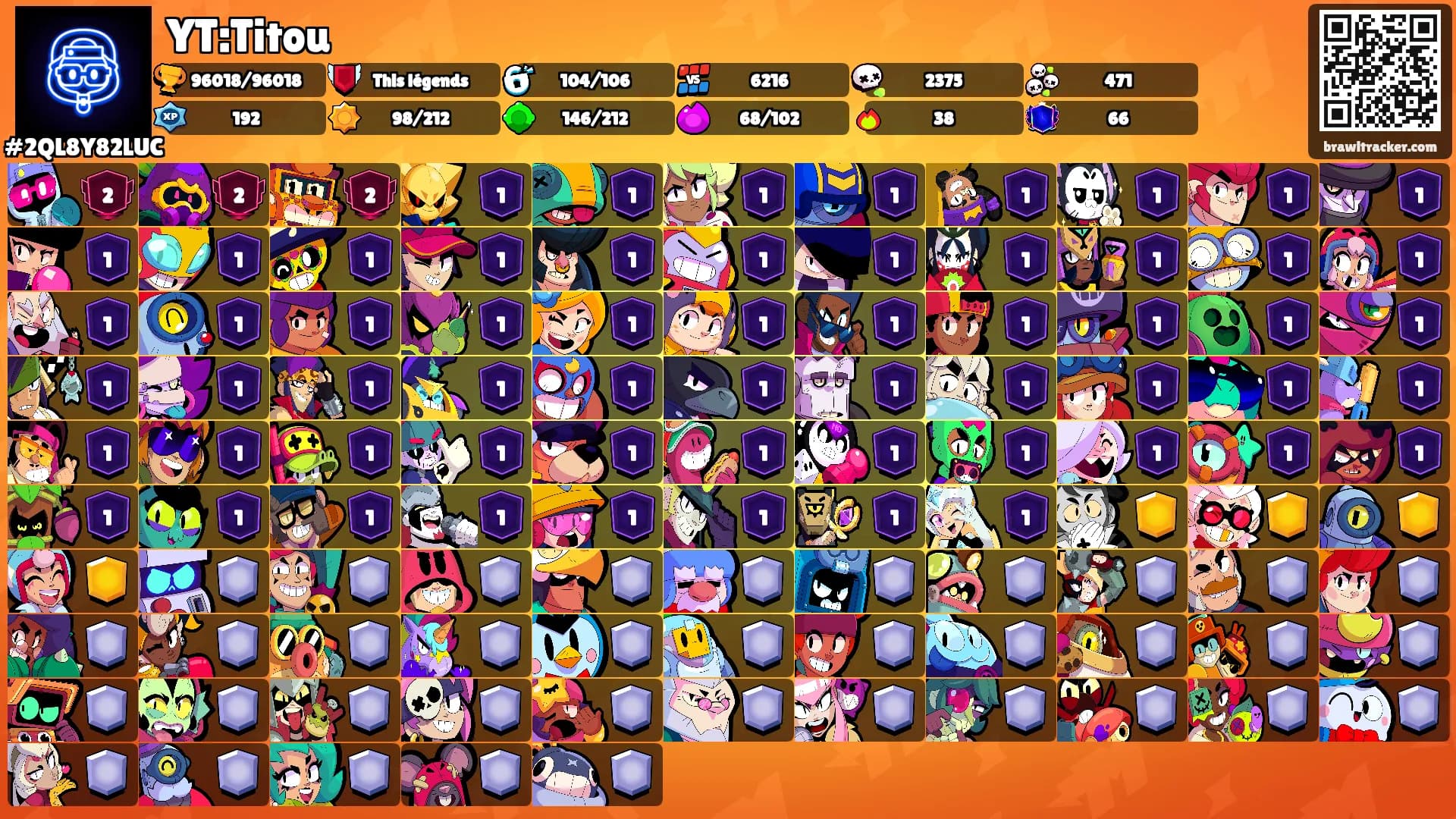 YT:Titou's Ranks