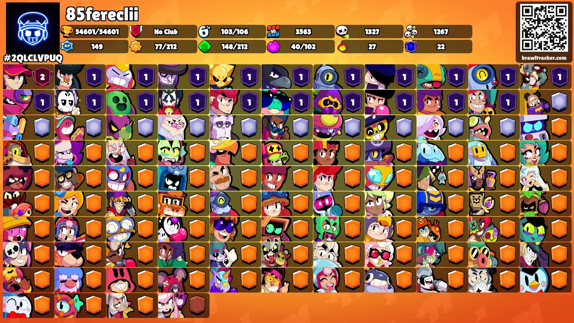85fereclii's Ranks