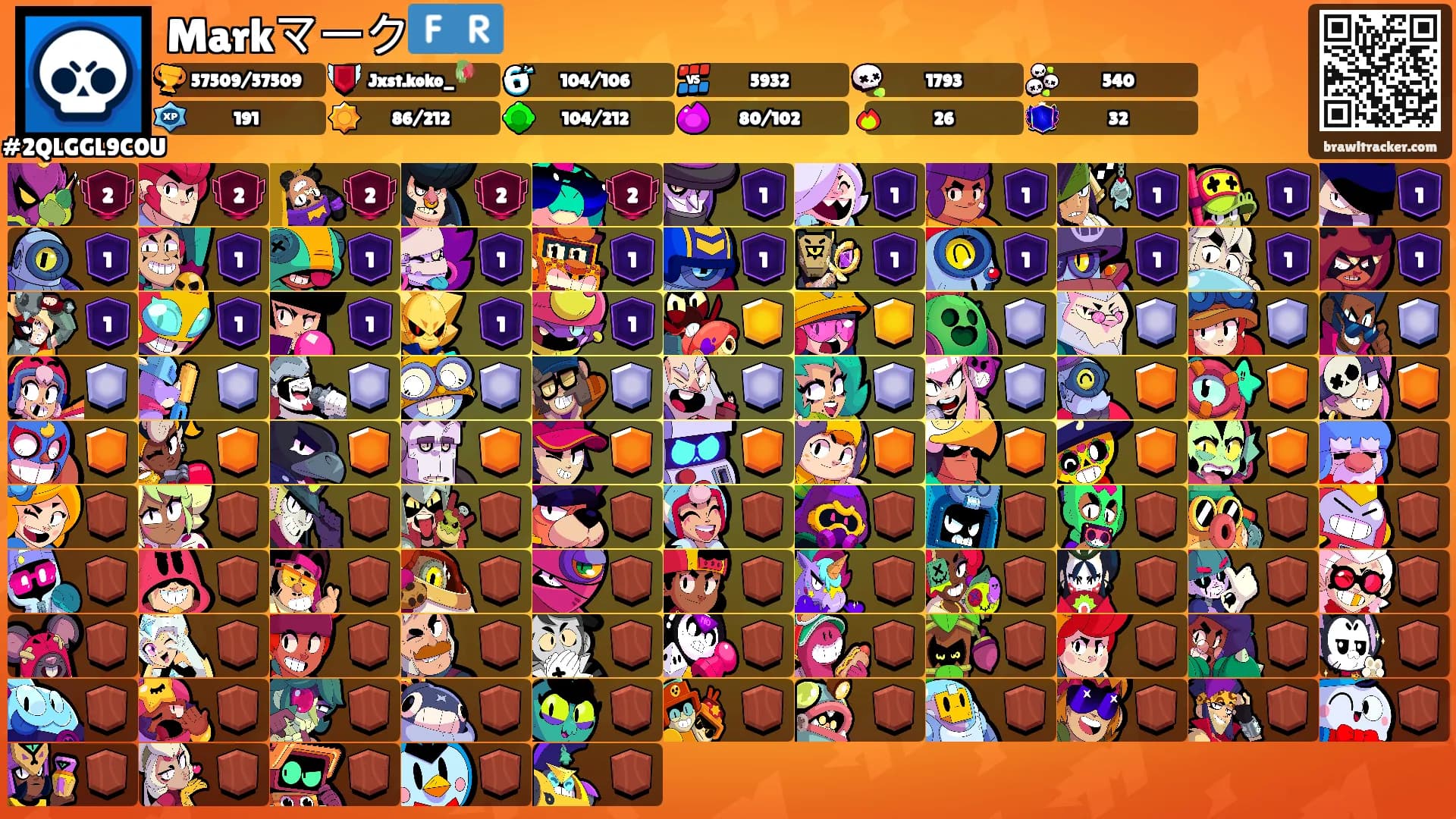 Markマーク🇫🇷's Ranks