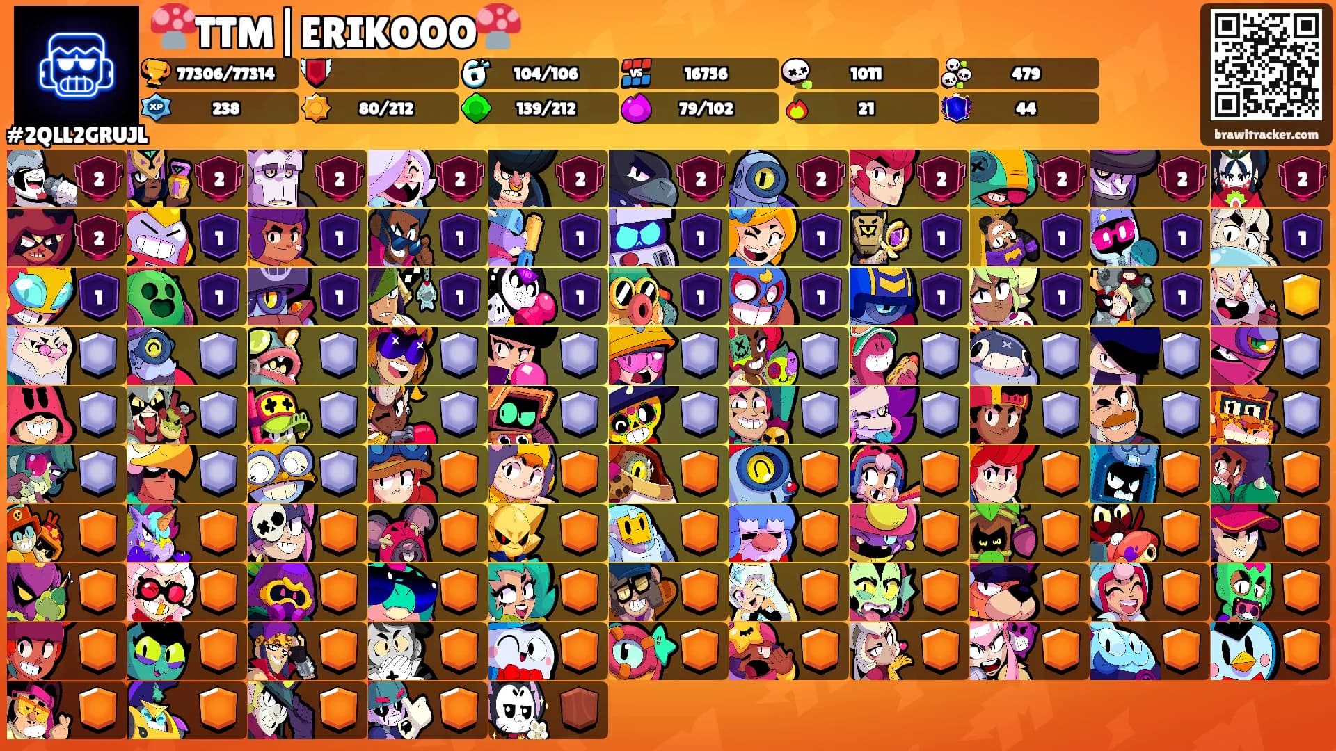 🍄TTM|ERIKOOO🍄's Ranks