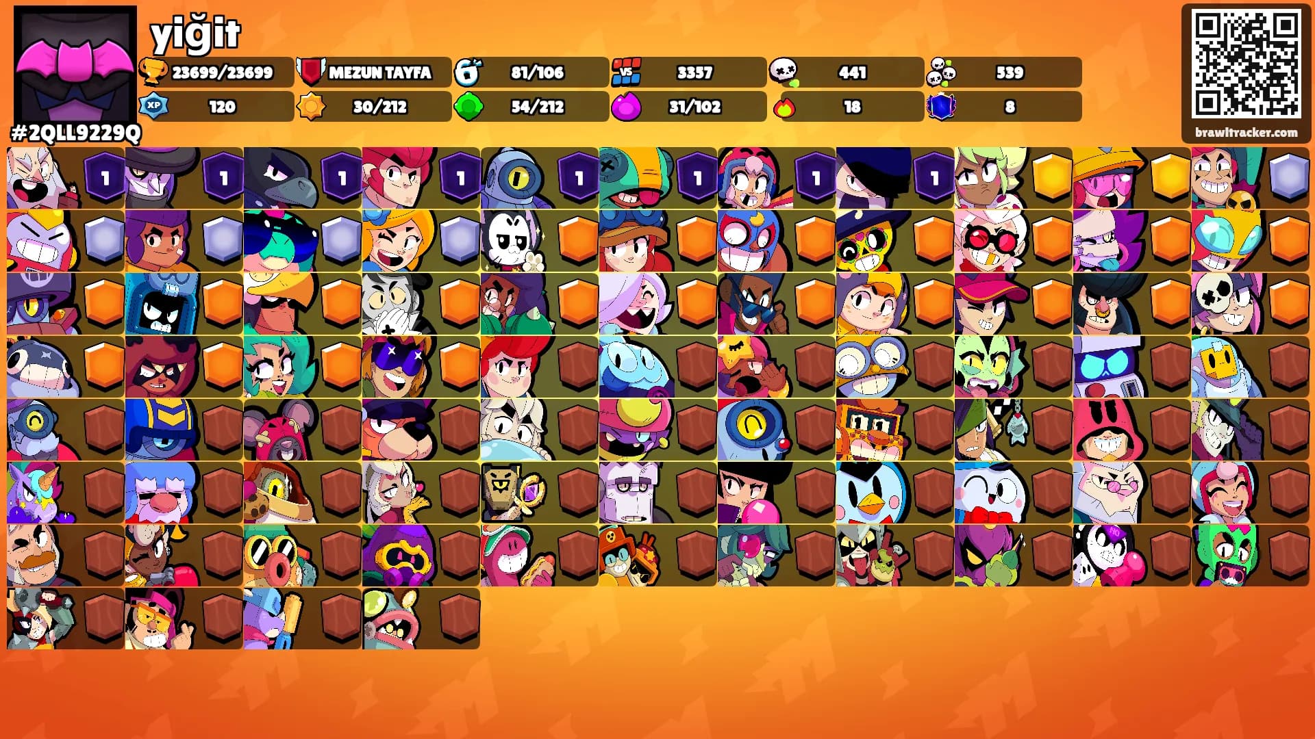 yiğit's Ranks