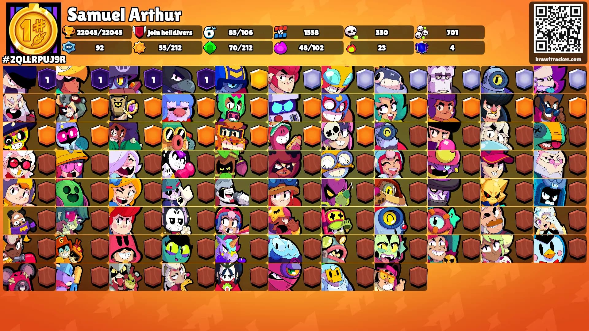 Samuel Arthur's Ranks