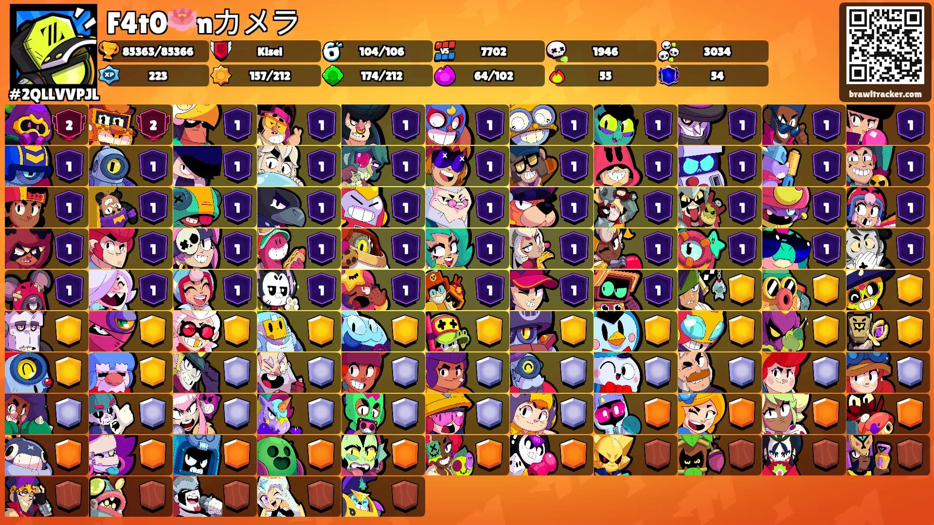 F4t0🪷nカメラ's Ranks