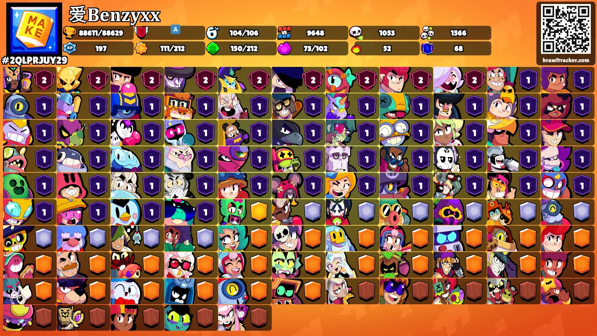 爱𝐁𝐞𝐧𝐳𝐲𝐱𝐱's Ranks