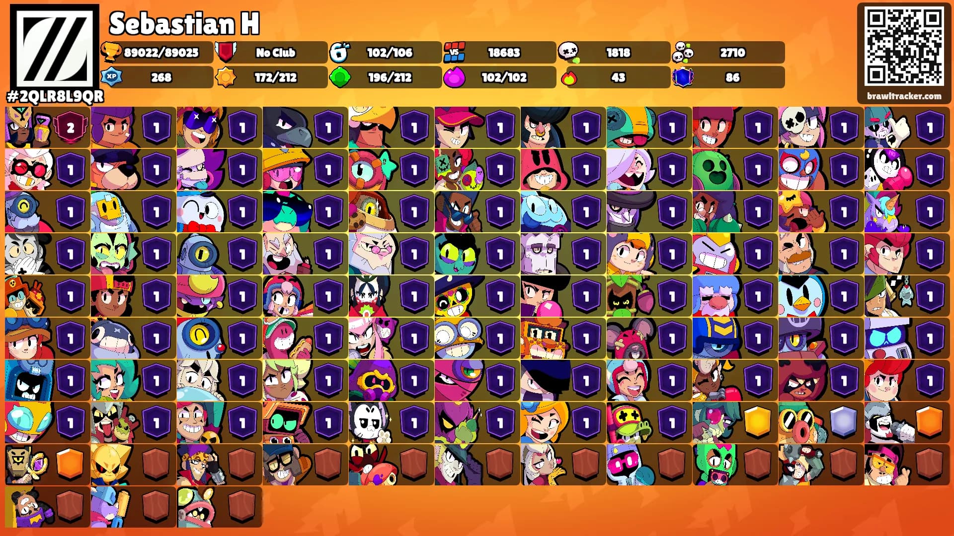 Sebastian H's Ranks