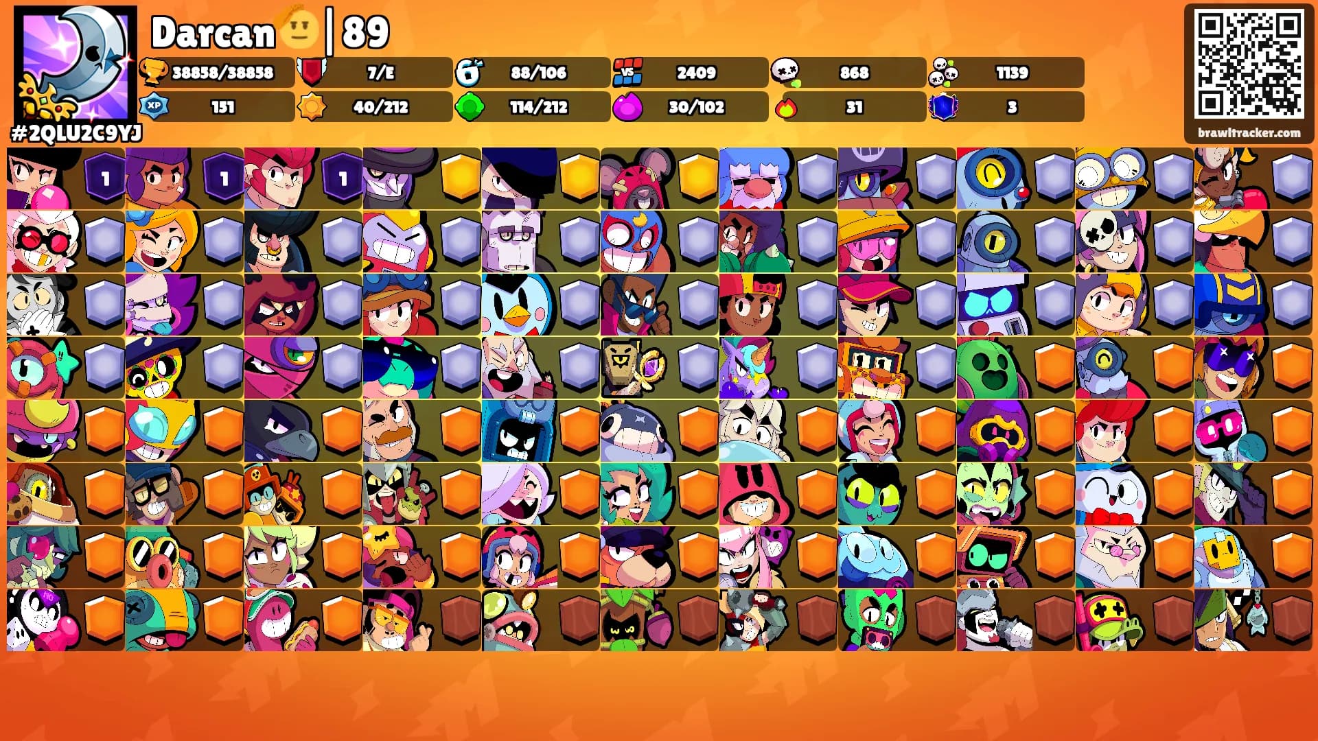 Darcan🫡|89's Ranks
