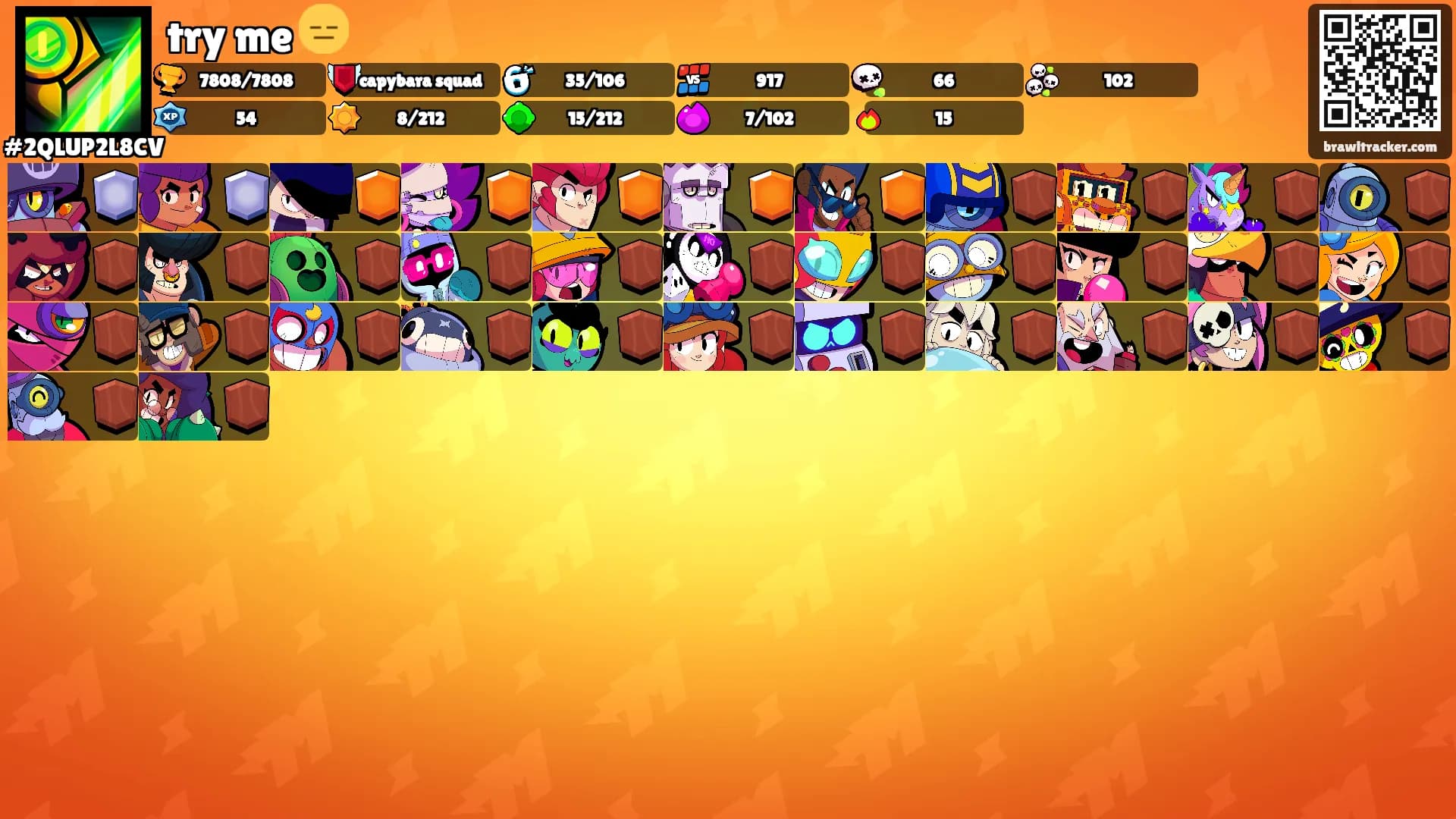 try me 😑's Ranks