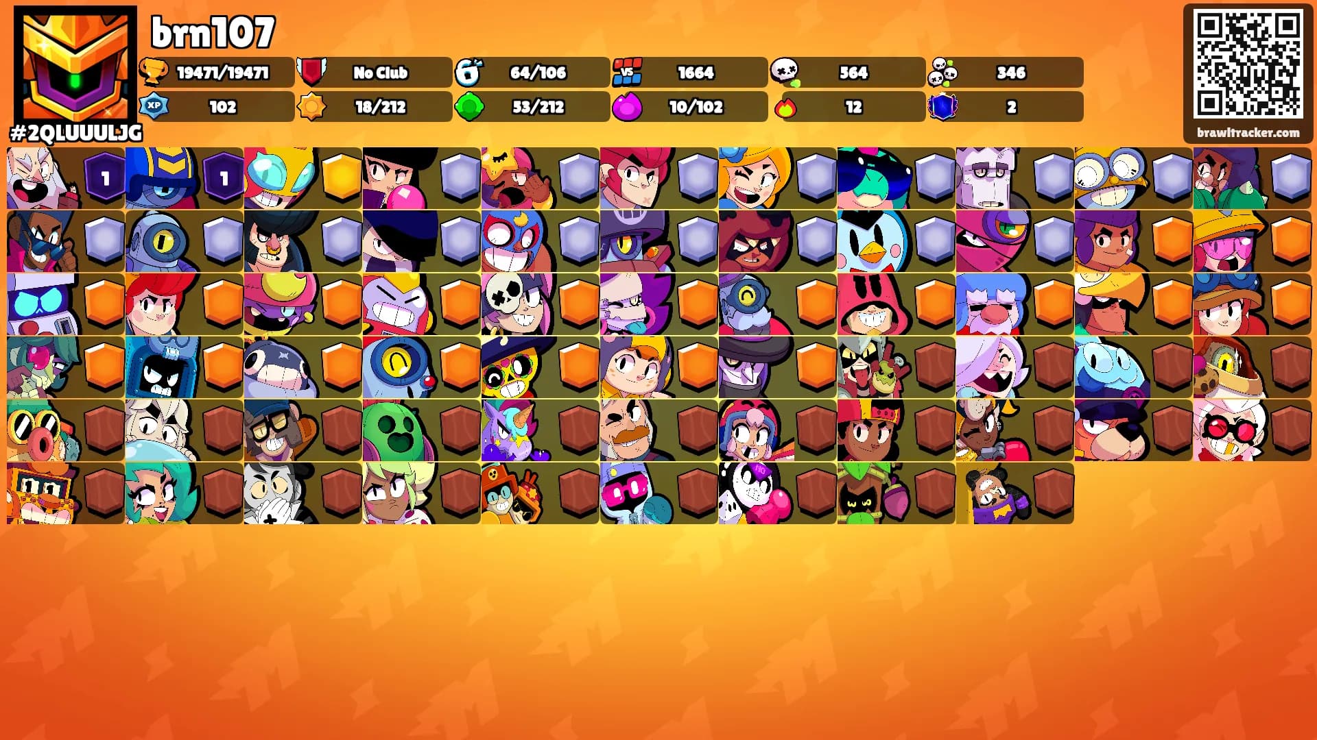 brn107's Ranks