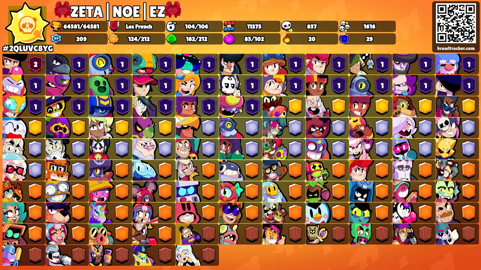 🦀ZETA|NOE|EZ🦀's Ranks