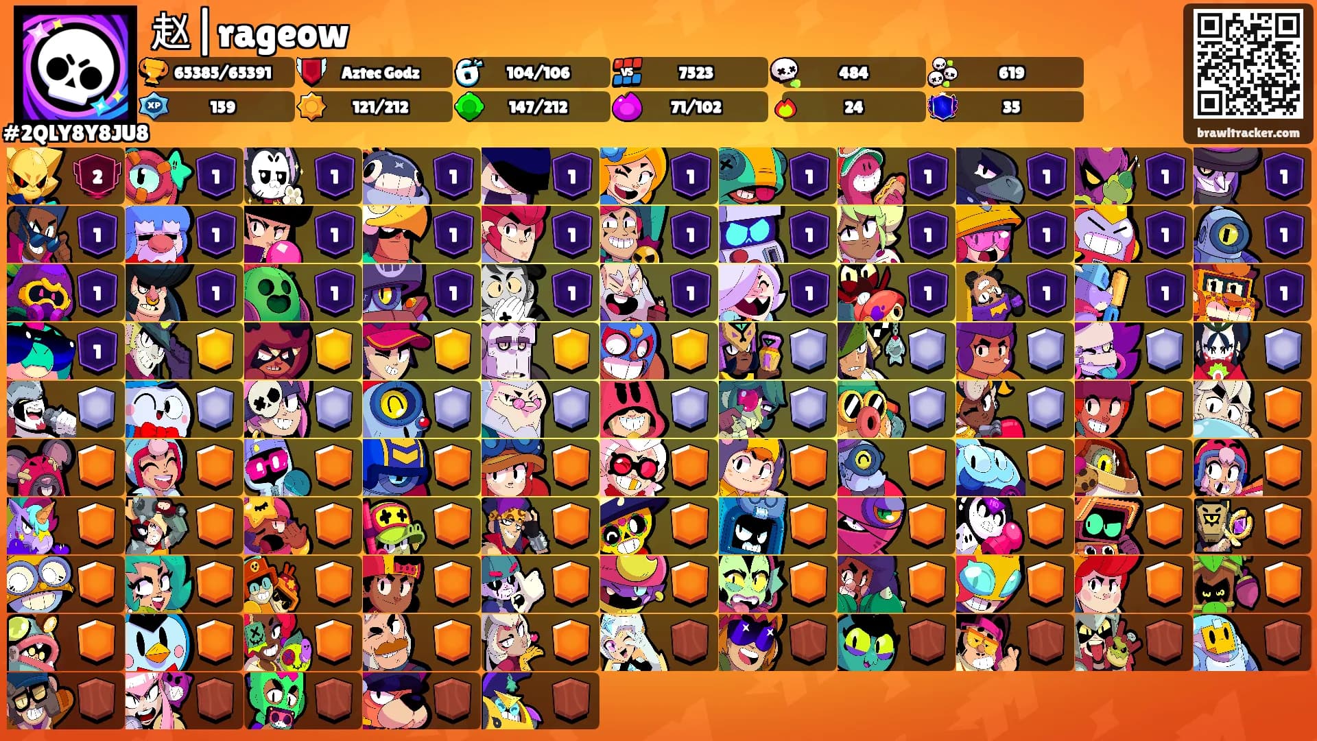 赵|rageow's Ranks