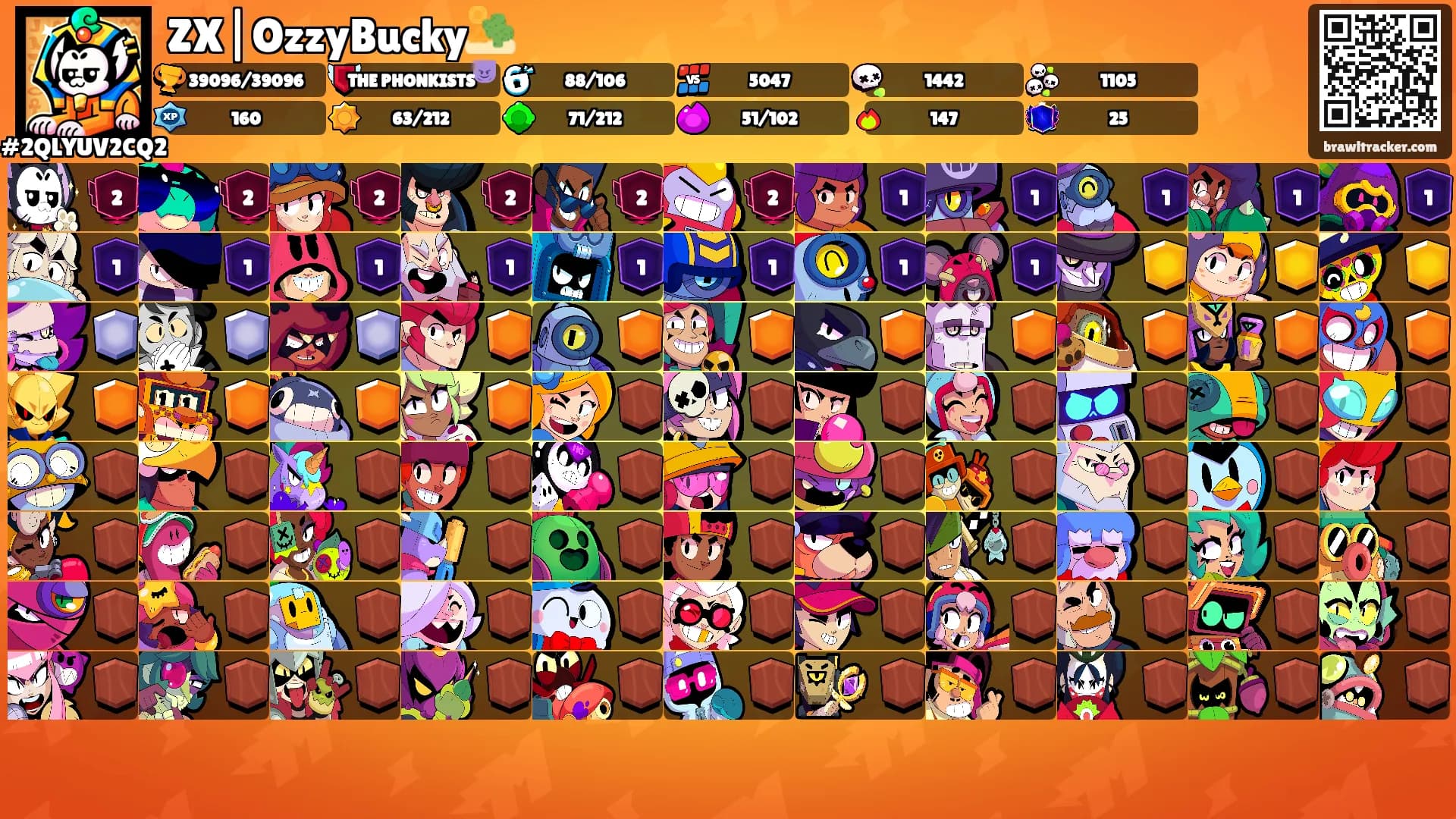 ZX|OzzyBucky🏜️'s Ranks