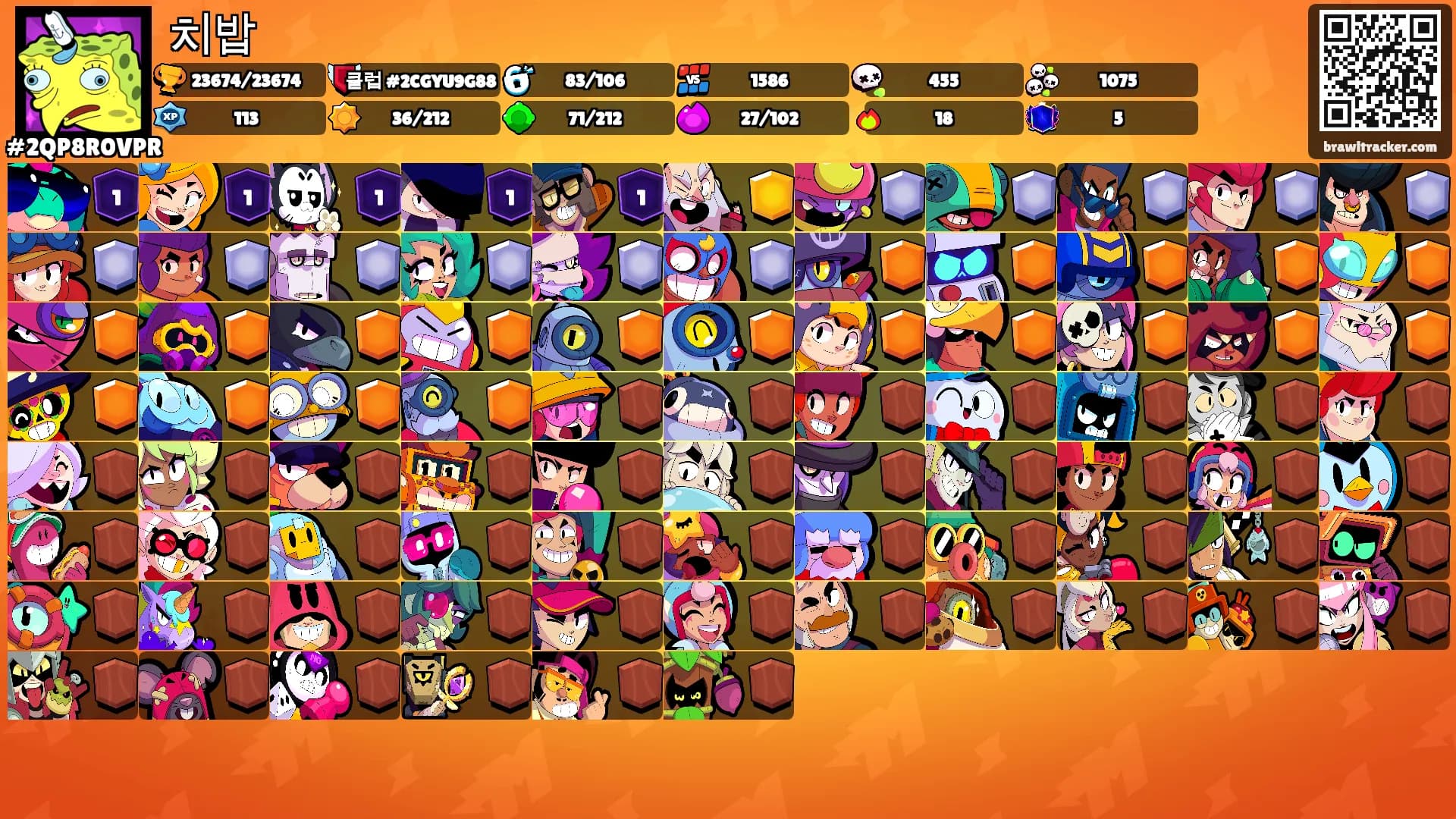 치밥's Ranks