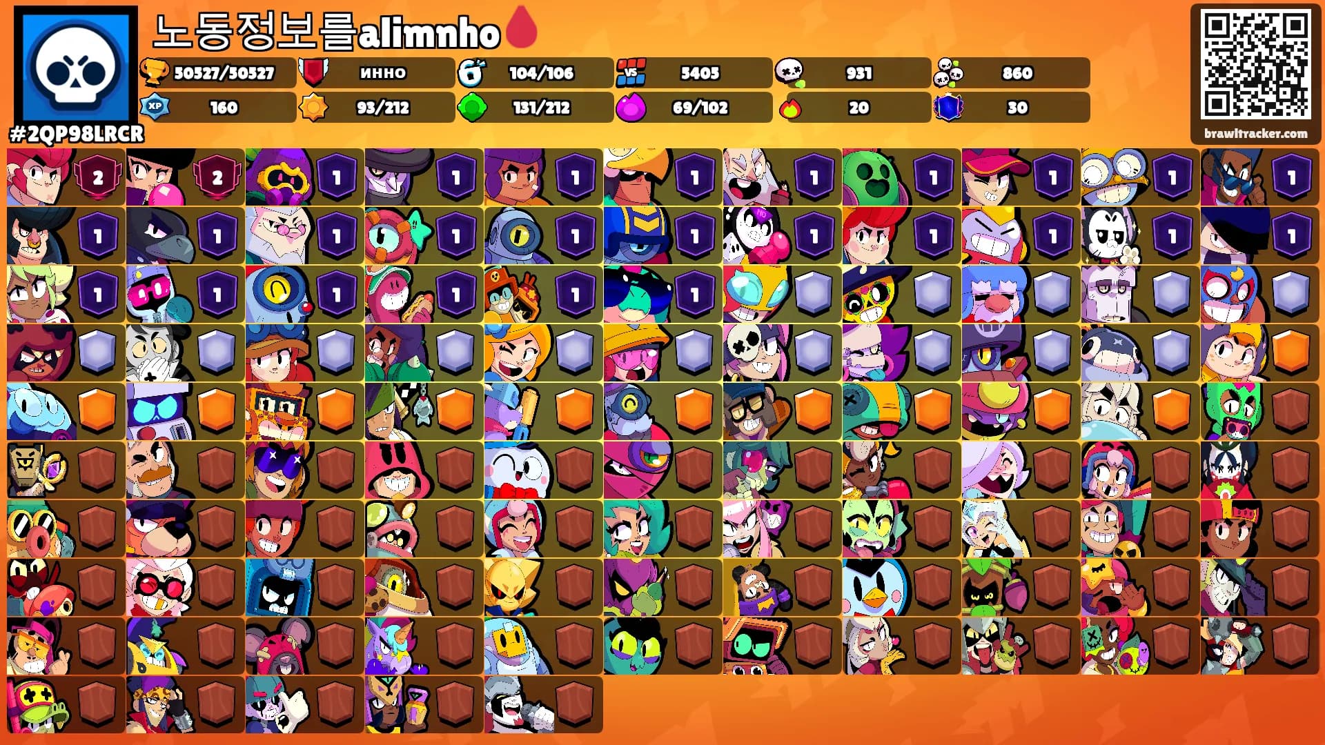 노동정보를alimnho🩸's Ranks