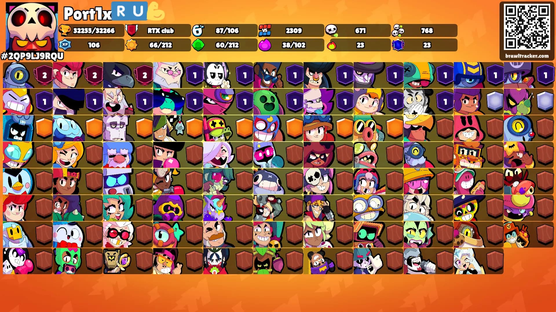 Port1x🇷🇺💪's Ranks