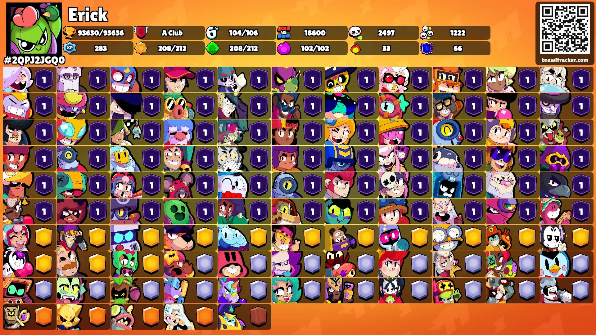Erick's Ranks