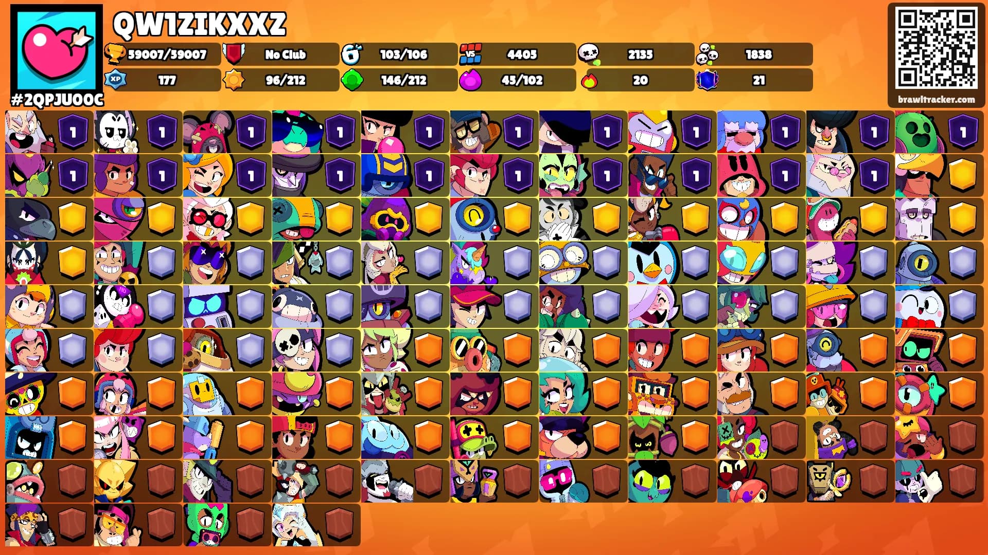 QW1ZIKXXZ's Ranks
