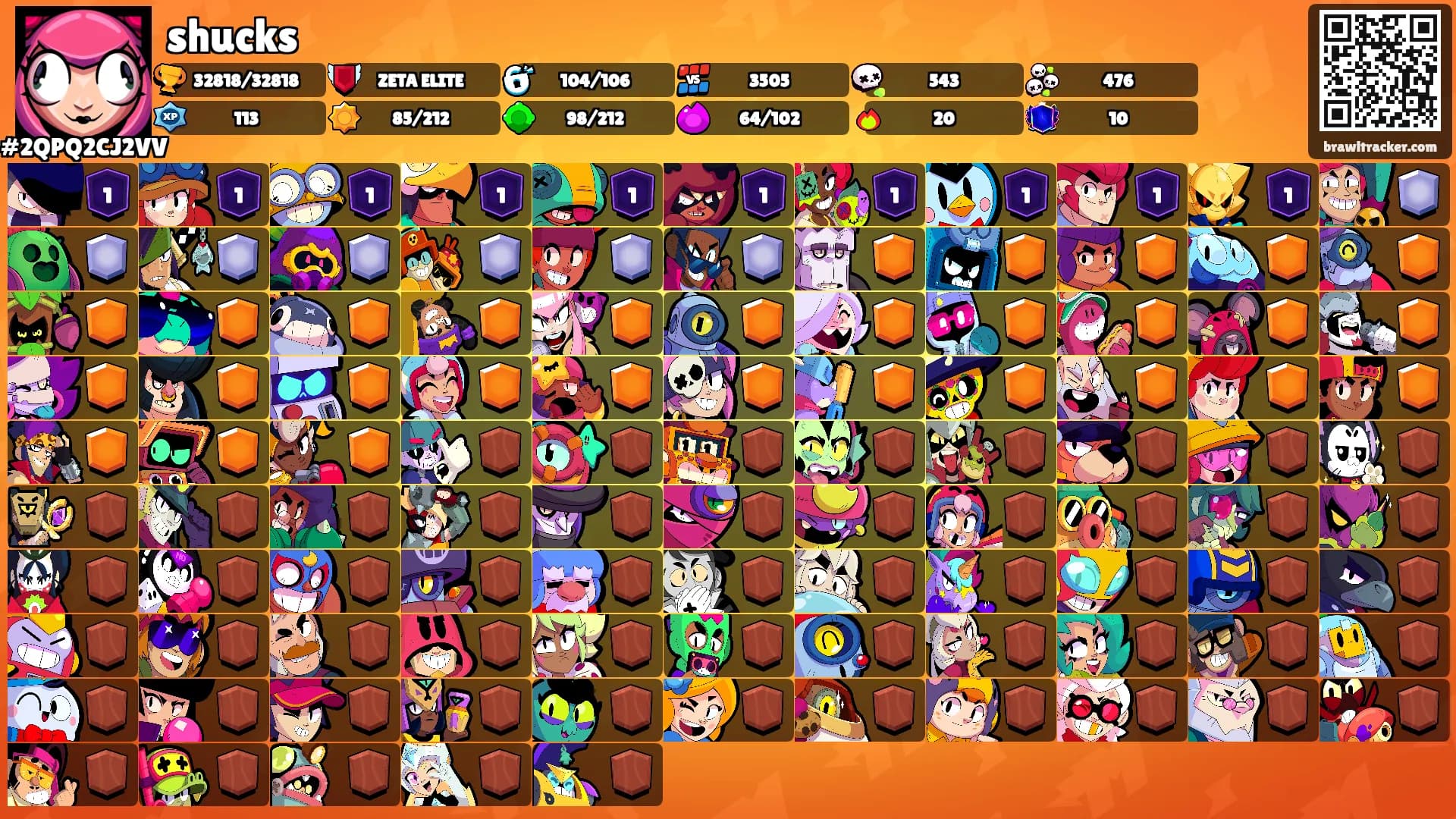 shucks's Ranks