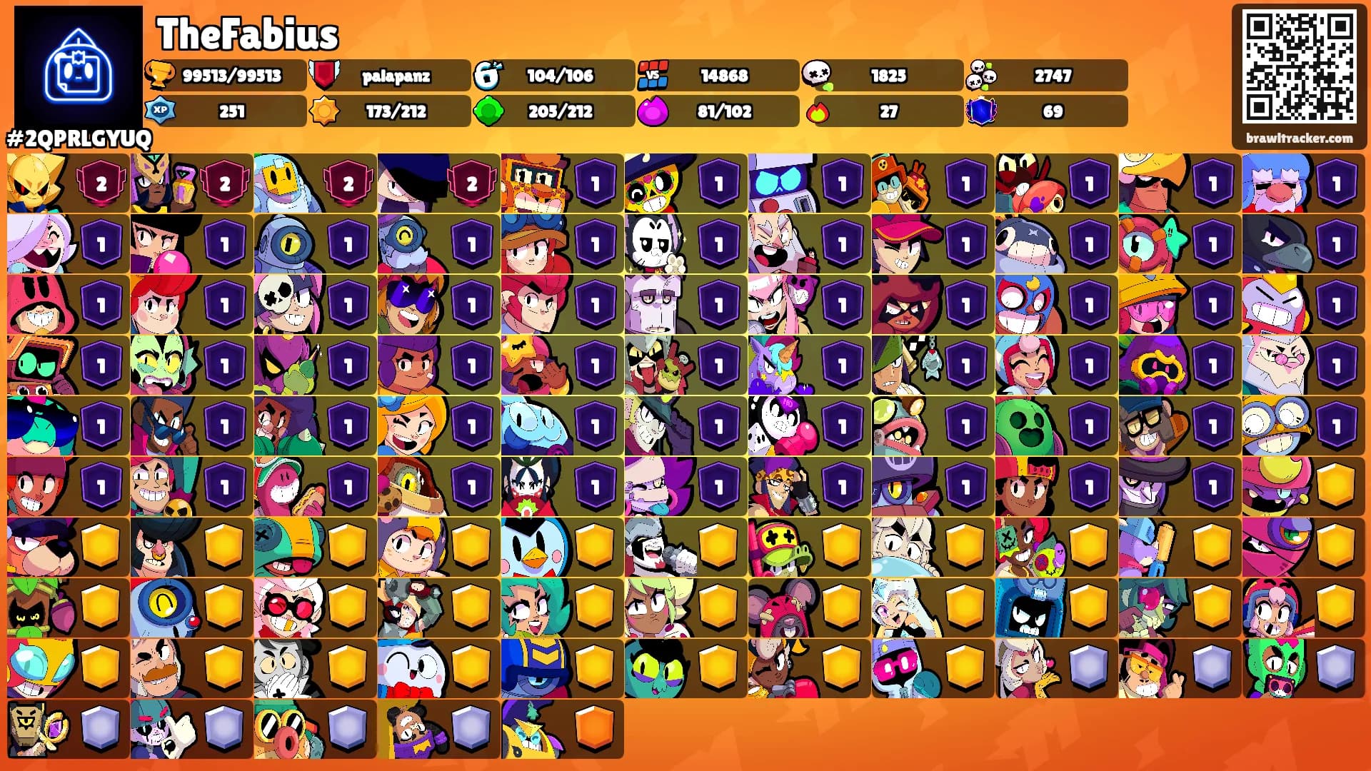 TheFabius's Ranks