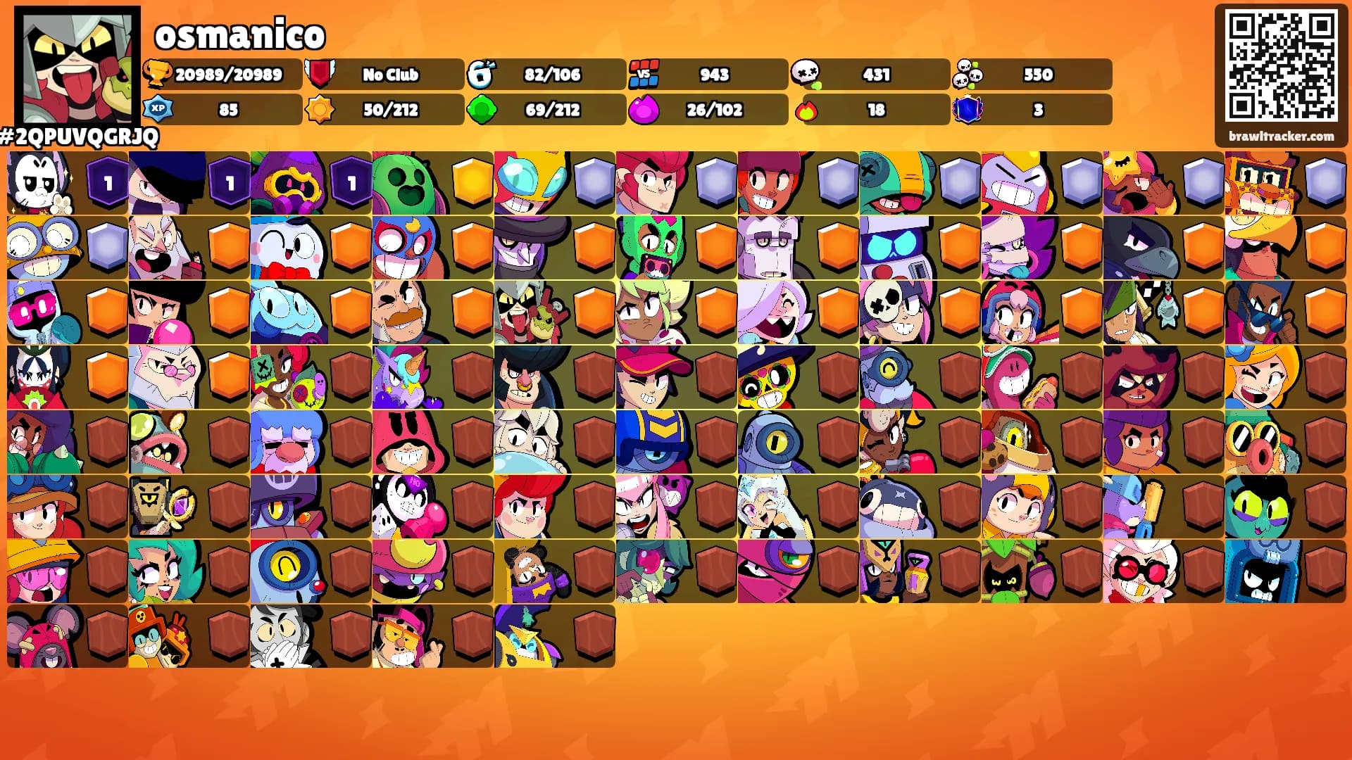 osmanico's Ranks