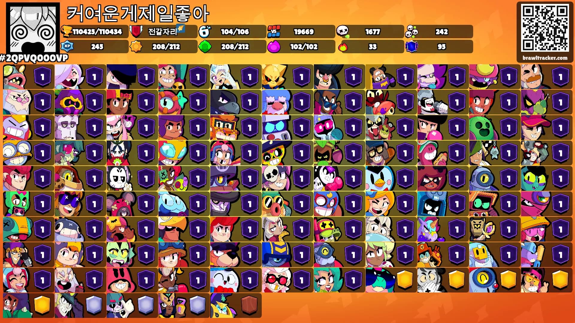 커여운게제일좋아's Ranks