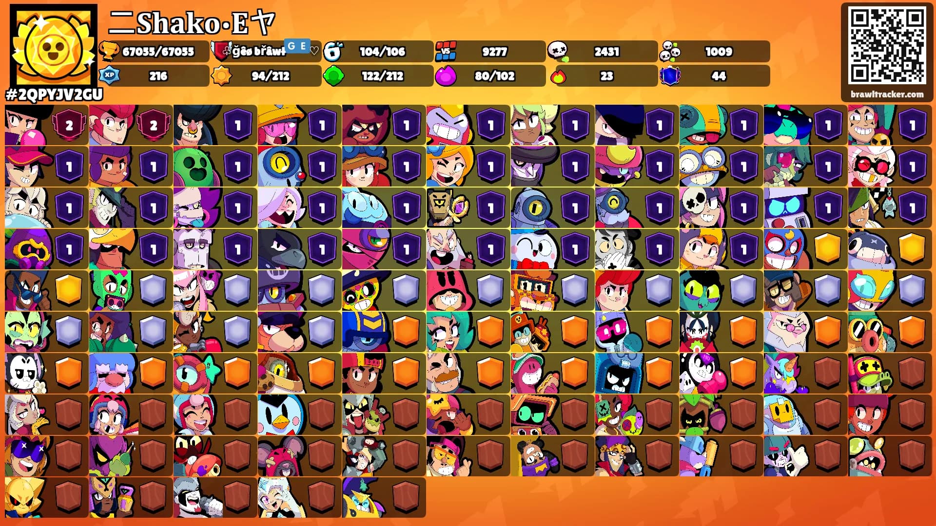 ニ𝐒𝐡𝐚𝐤𝐨•𝐄ヤ's Ranks