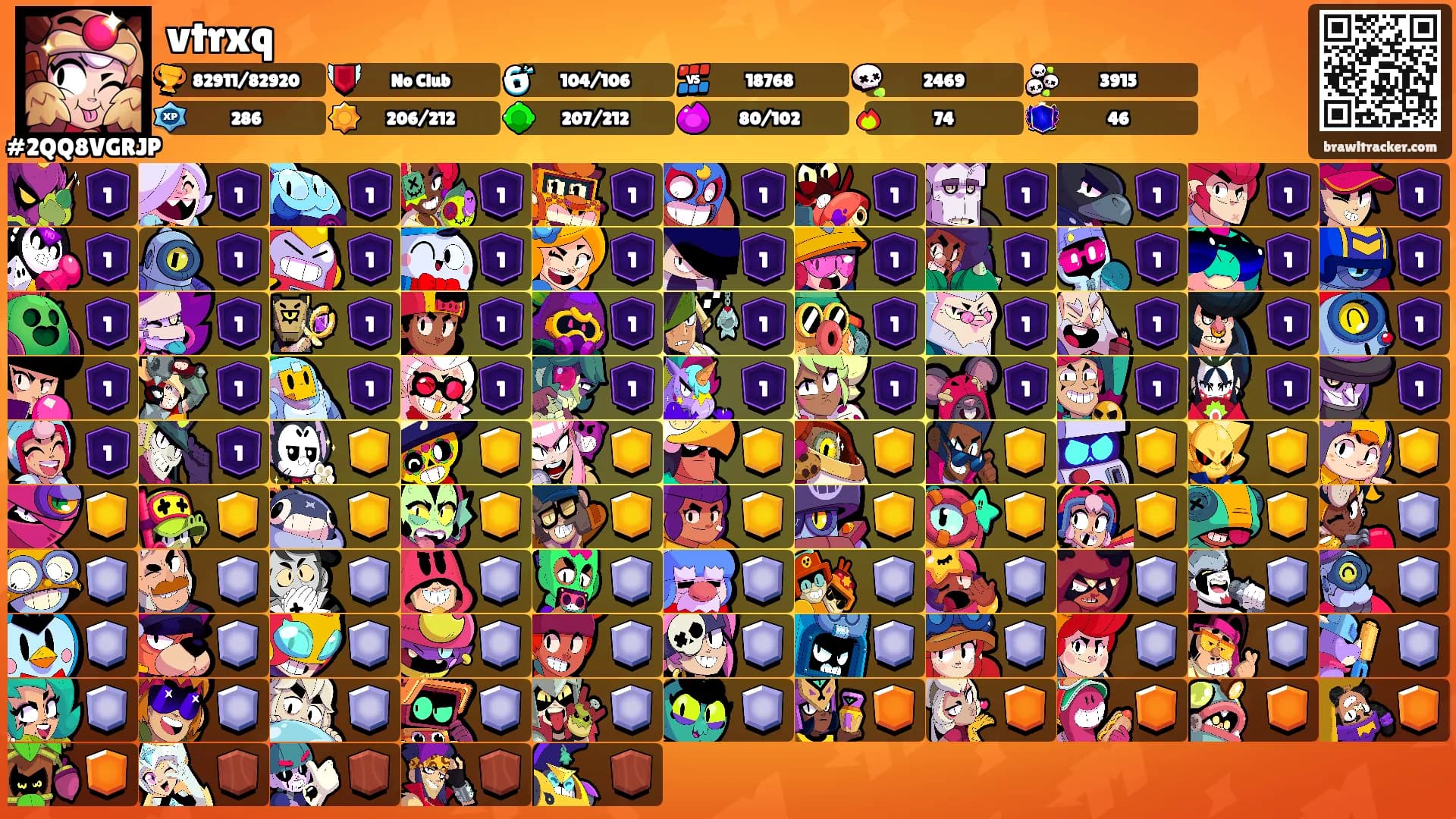 vtrxq's Ranks