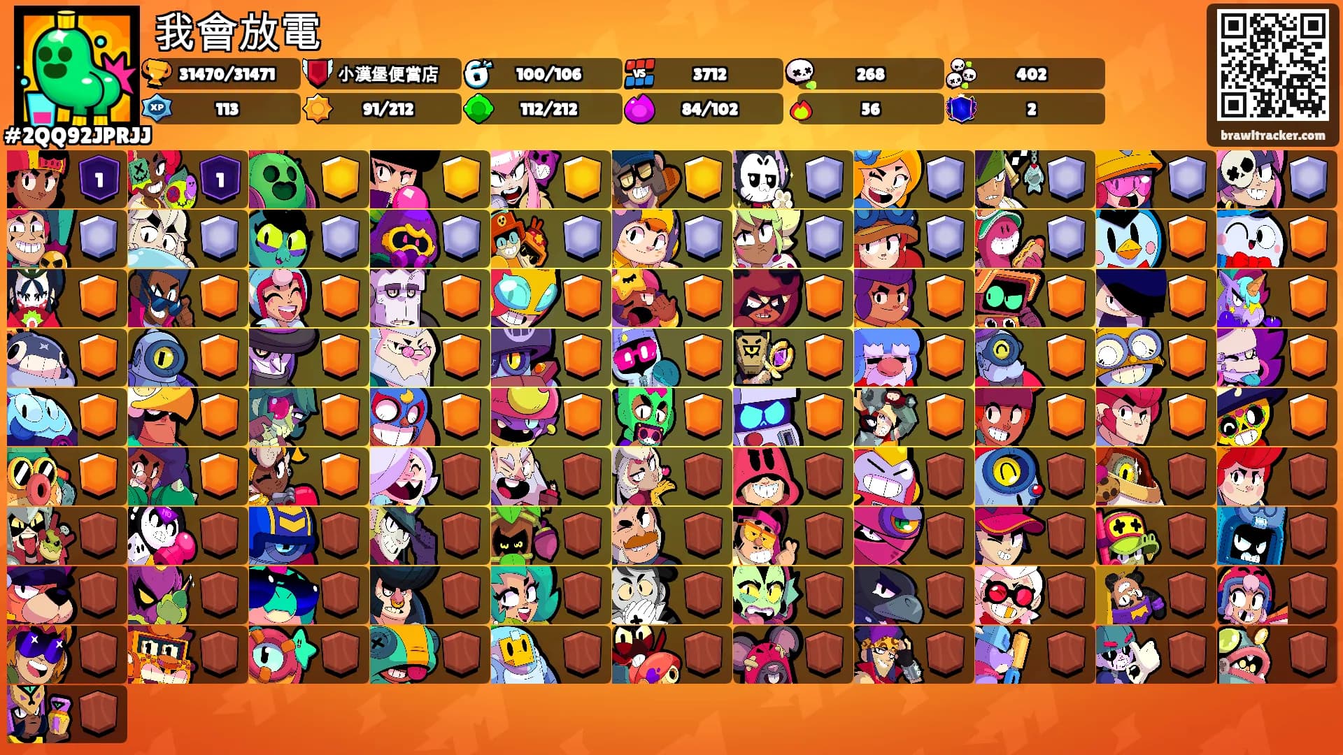 我會放電's Ranks