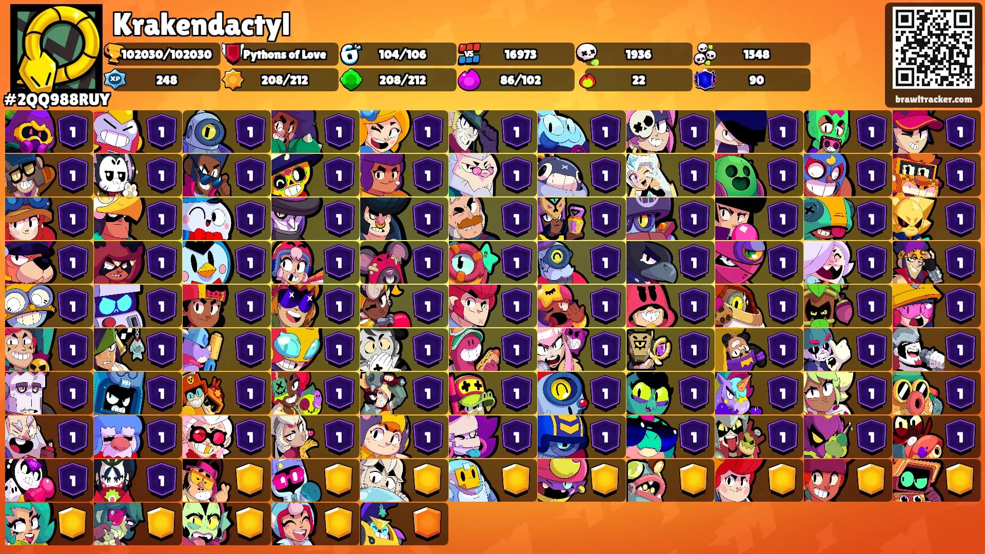 Krakendactyl's Ranks