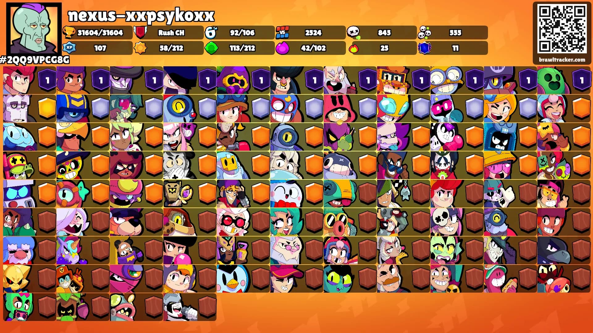 nexus-xxpsykoxx's Ranks