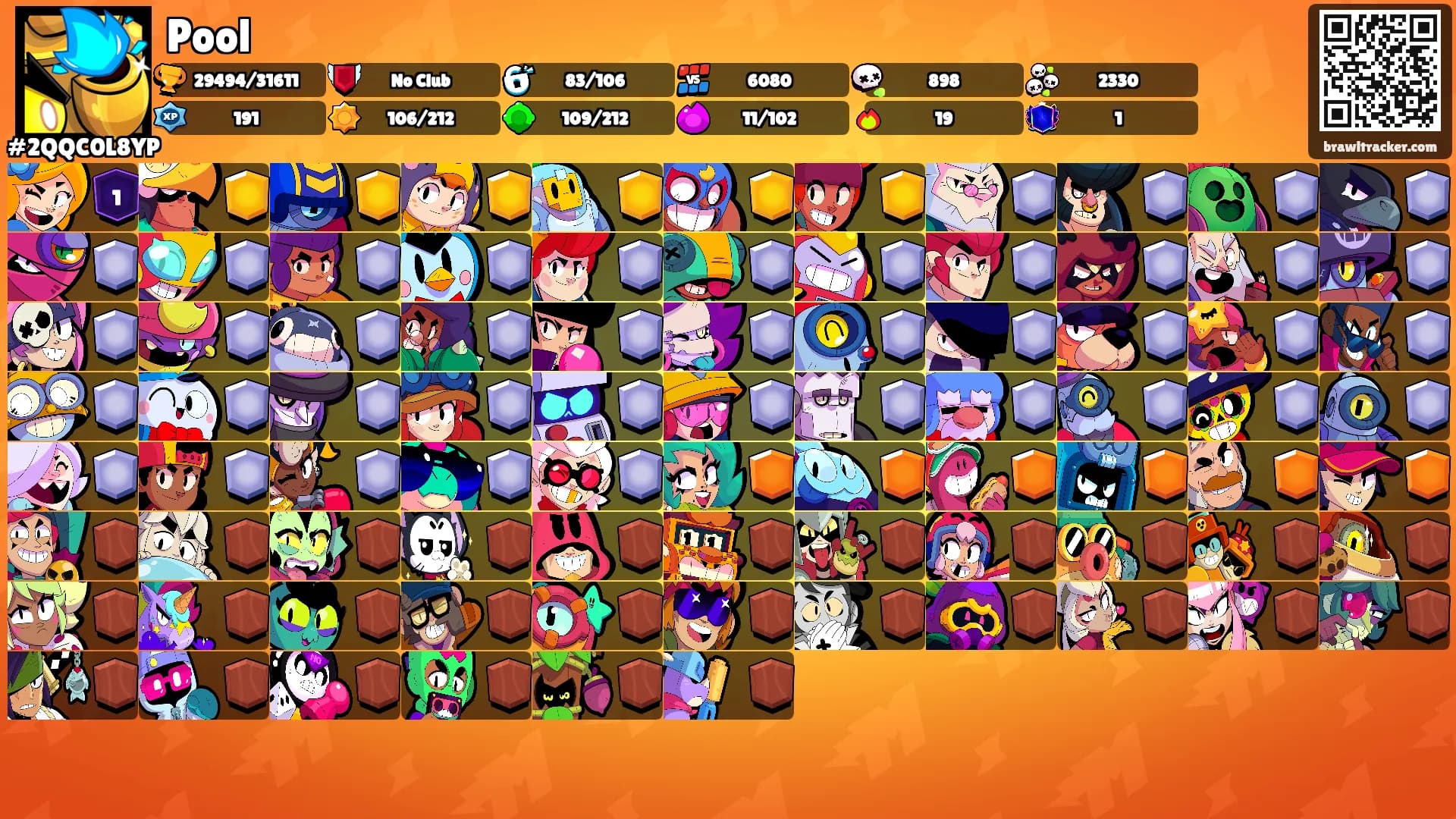 Pool's Ranks