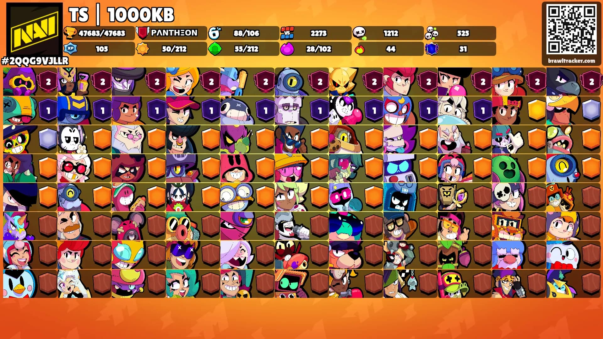 TS | 1000KB's Ranks
