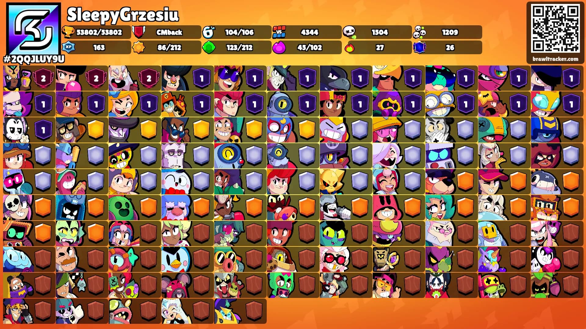 SleepyGrzesiu's Ranks