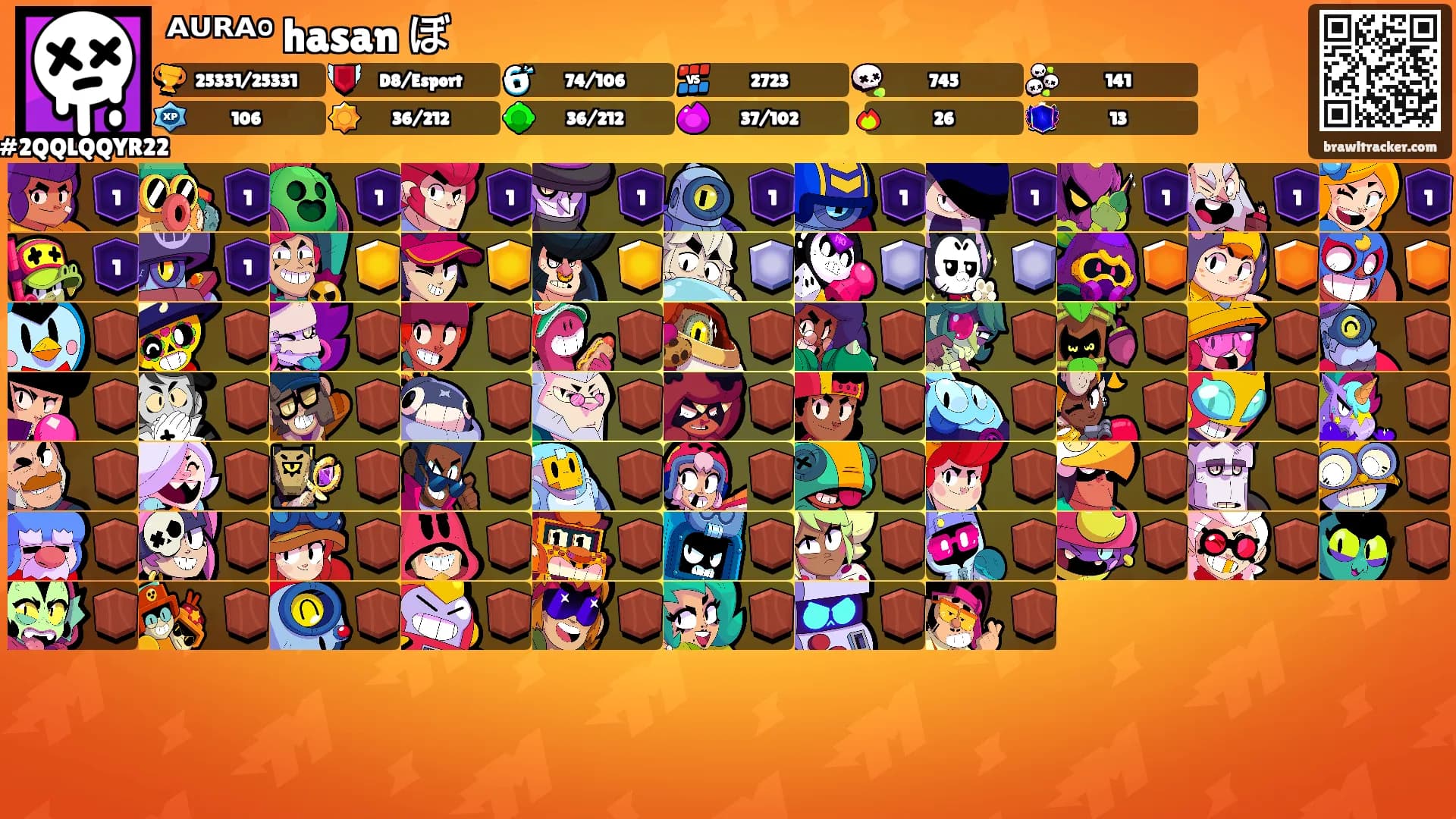 ᴬᵁᴿᴬ°᭄hasan࿐ぼ's Ranks